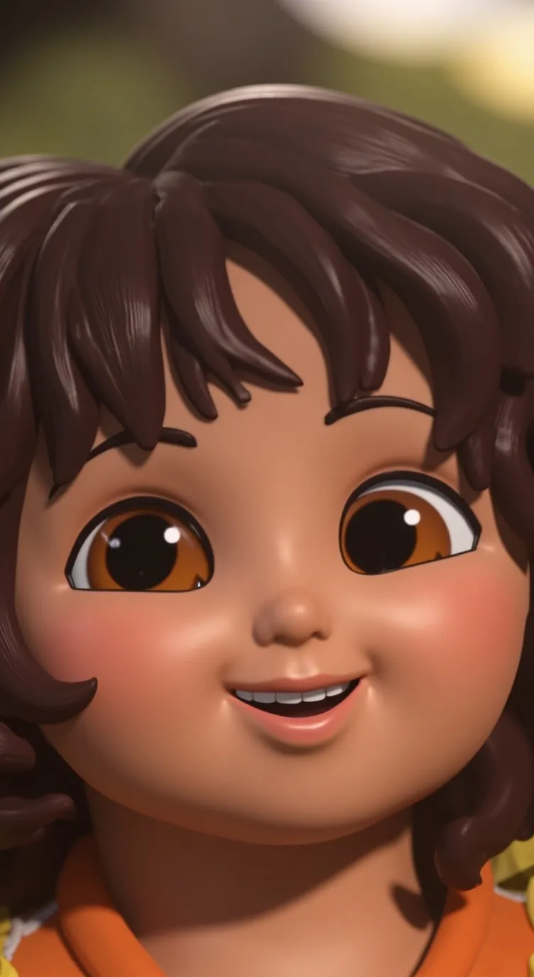 ai character: Dora background