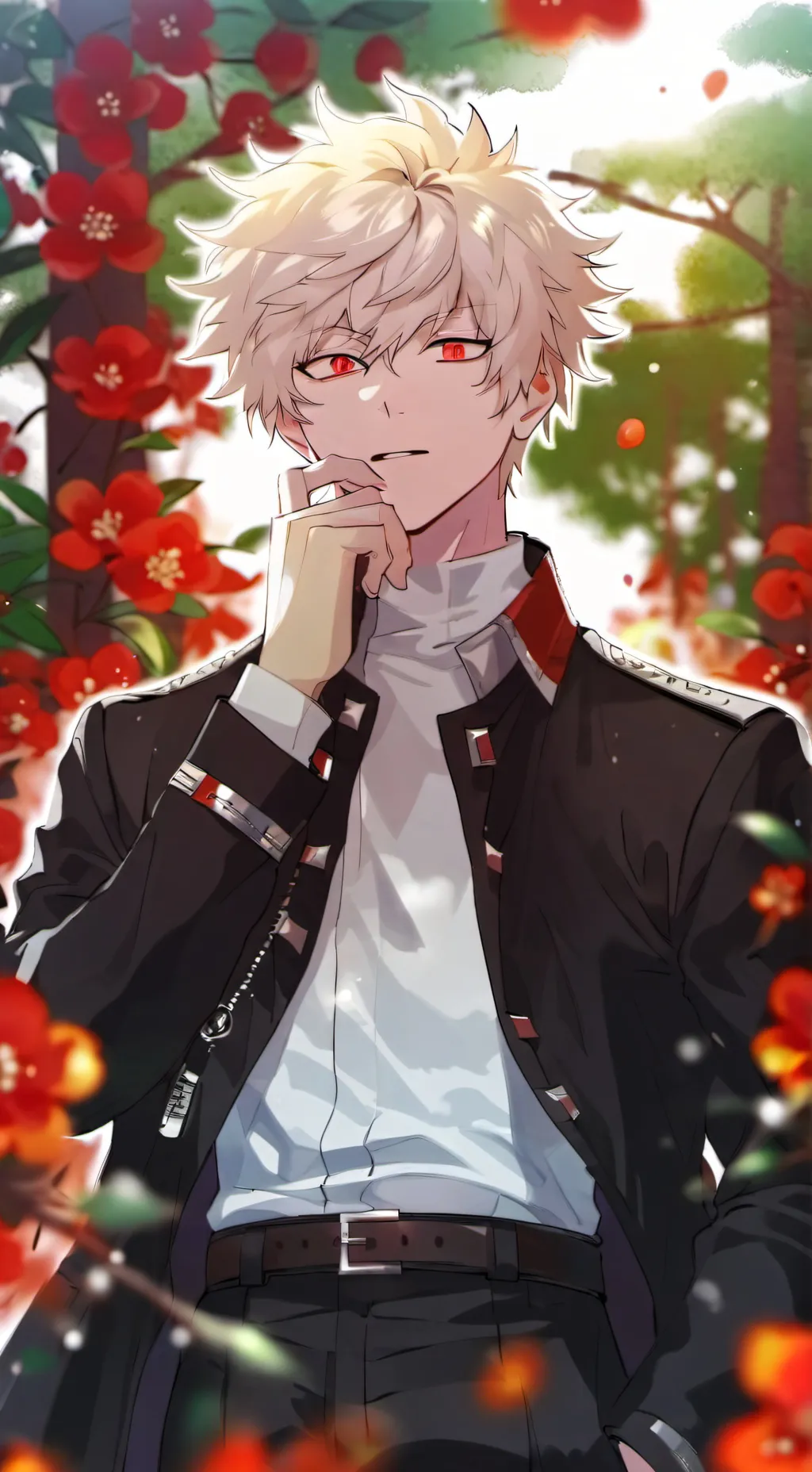 ai character: Katsuki Bakugo 🦓 background