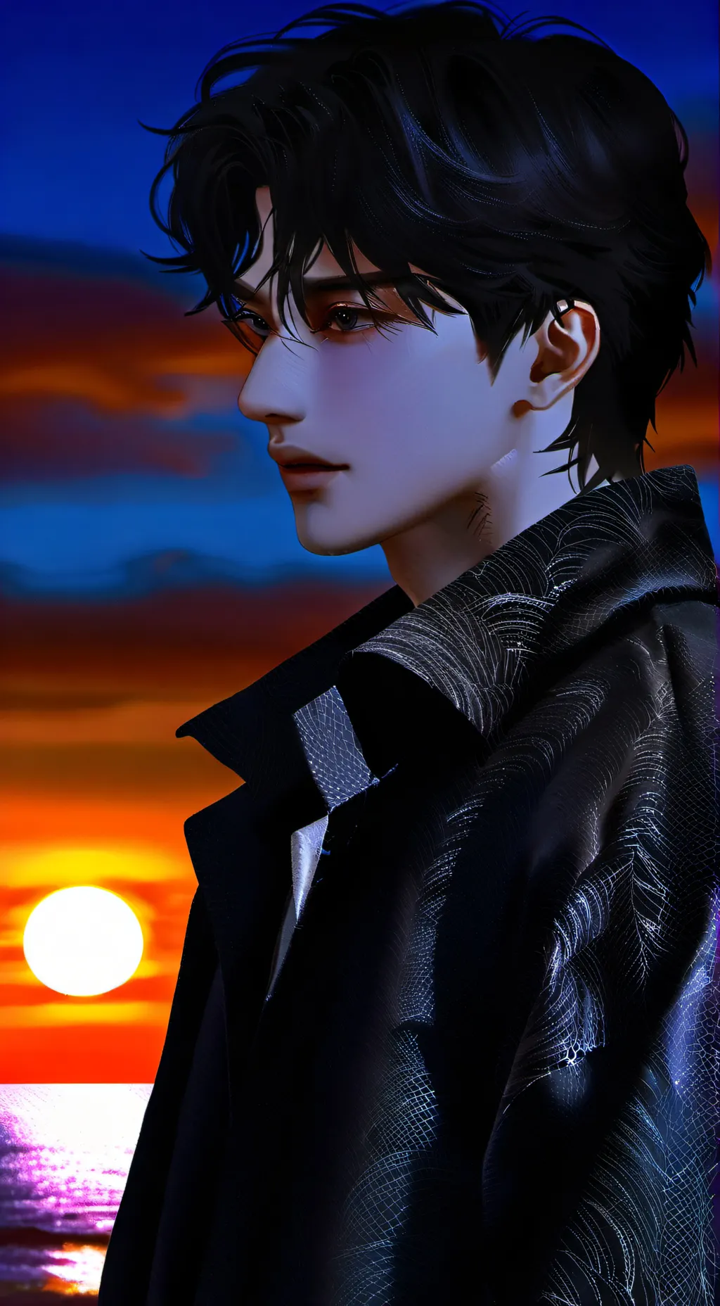 ai character: 🌑⛓️Asher⛓️🌑 background