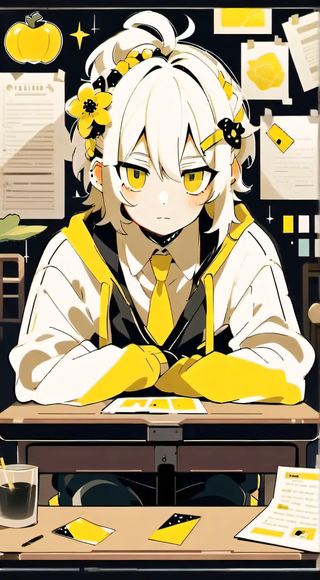 ai character: Marina background