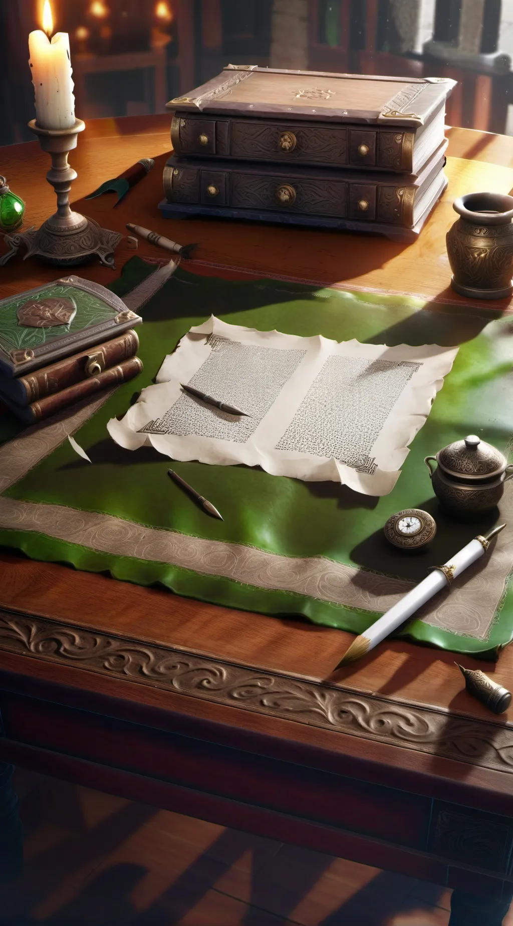 ai character: Writer guide background