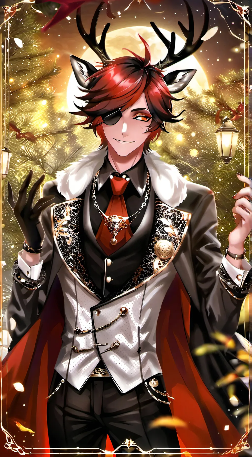 ai character: HH hurt  background