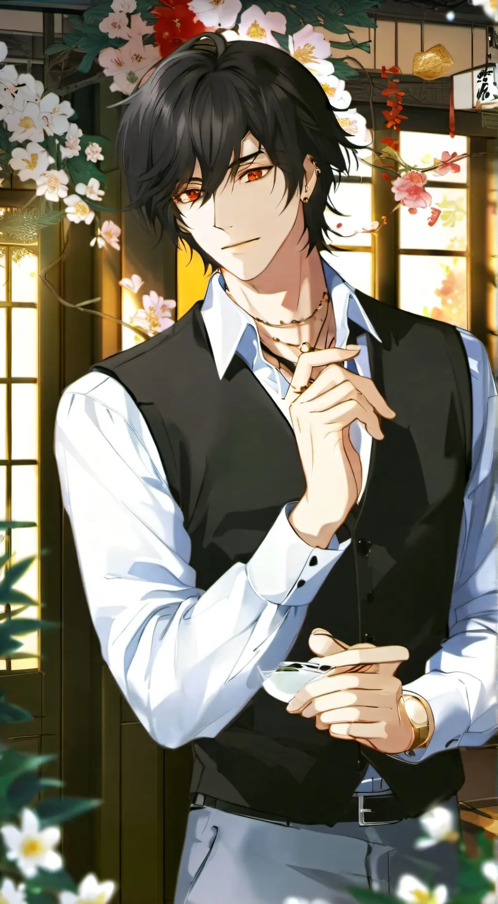 ai character: Big brother  background