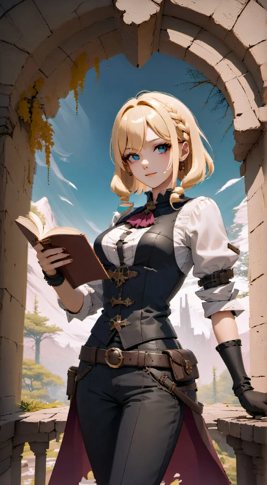 ai character: Chloé  background