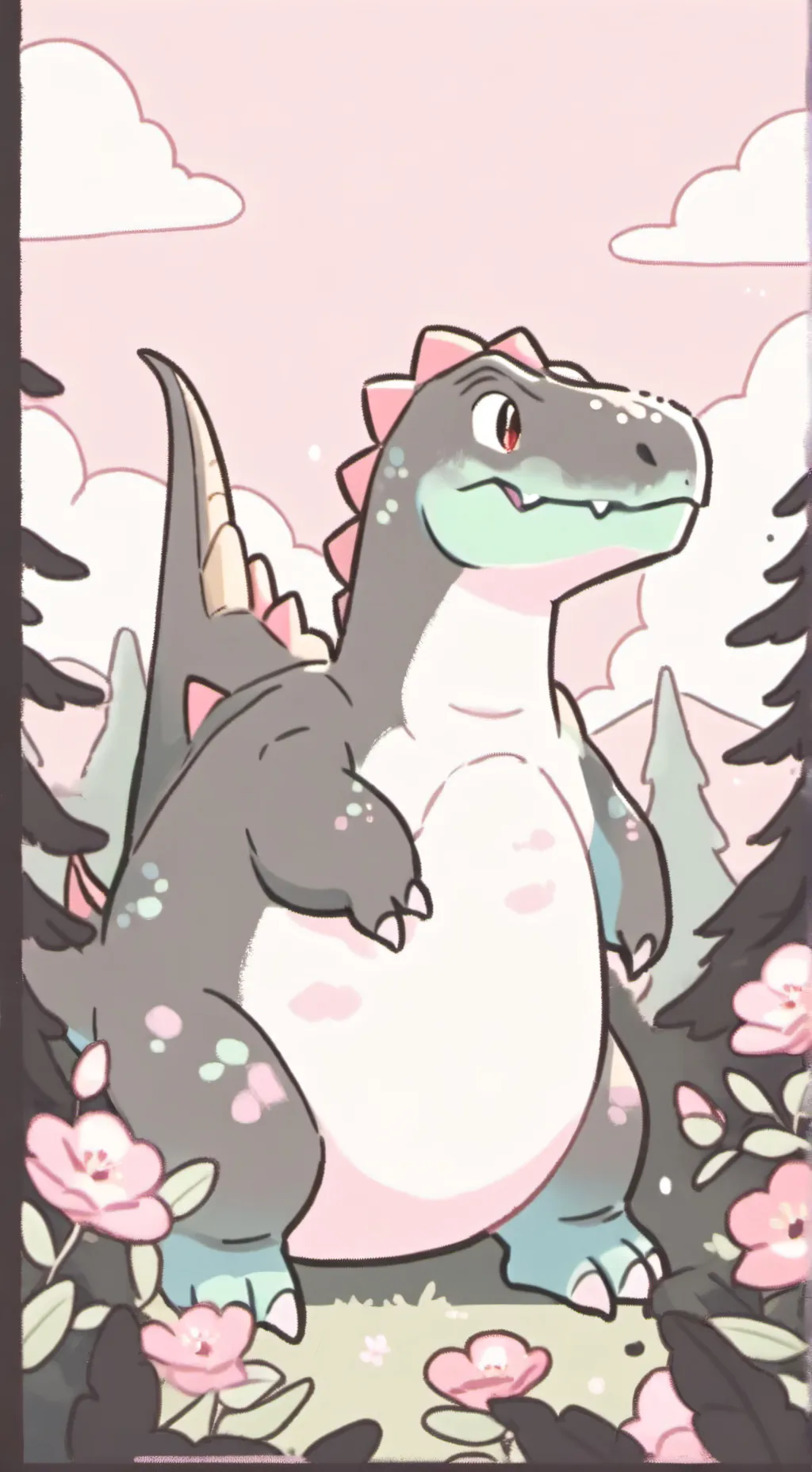 ai character: Shelly🐚🌙 background