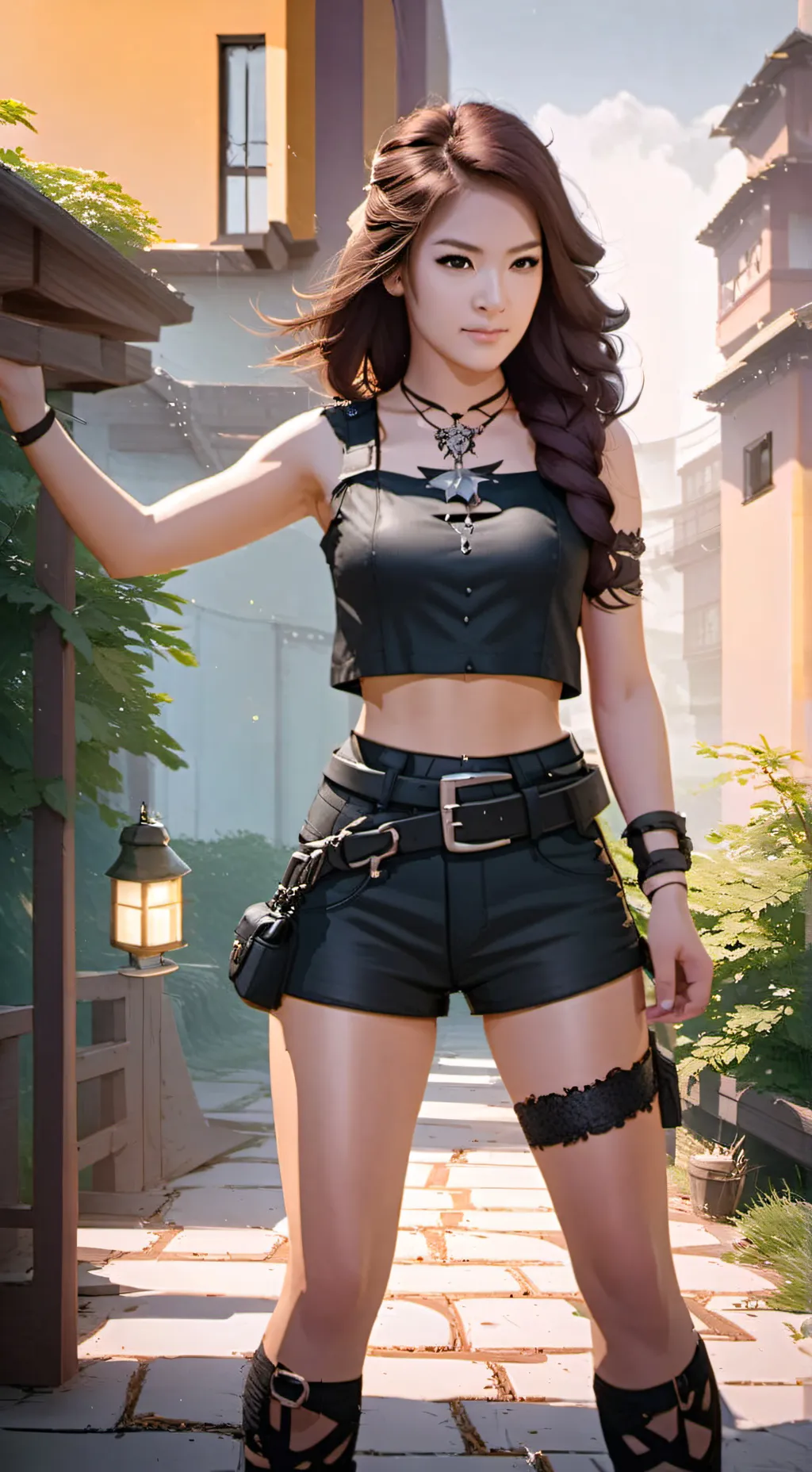 ai character: Nothing background