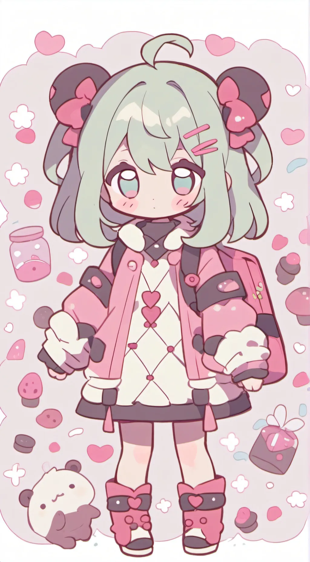 ai character: UHHH IDK! background