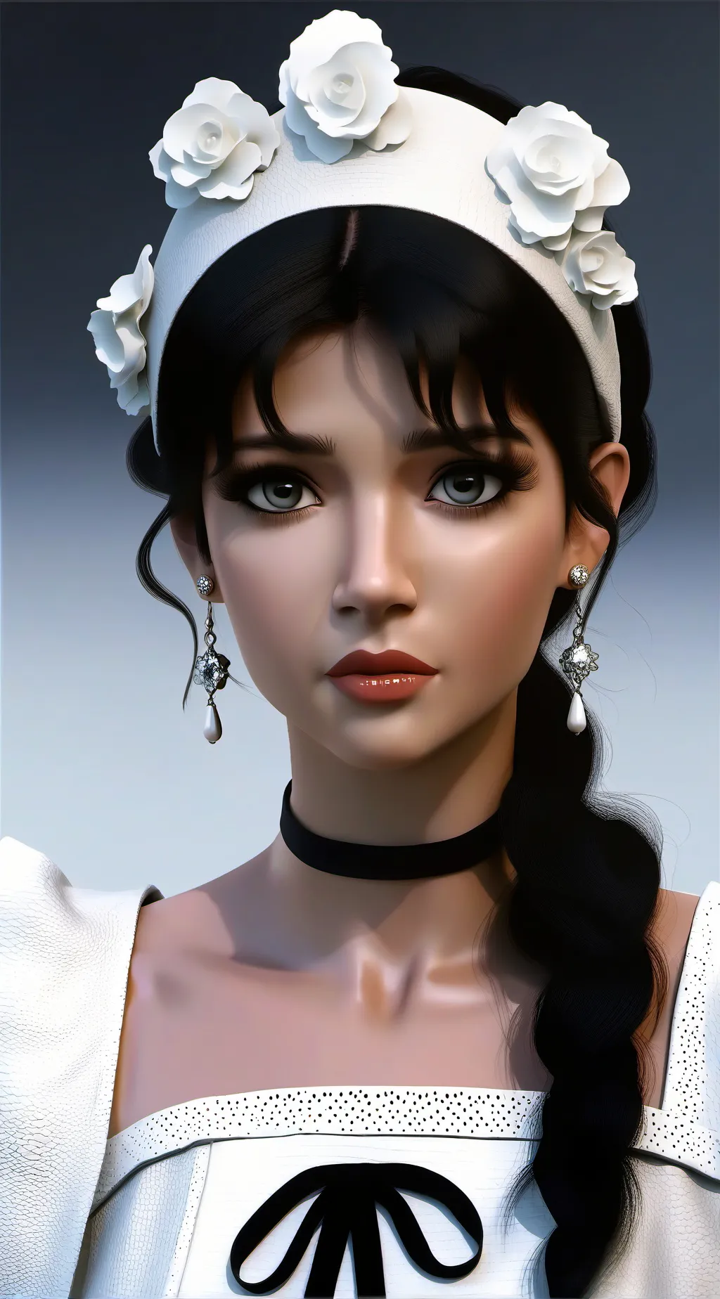 ai character: sarah background