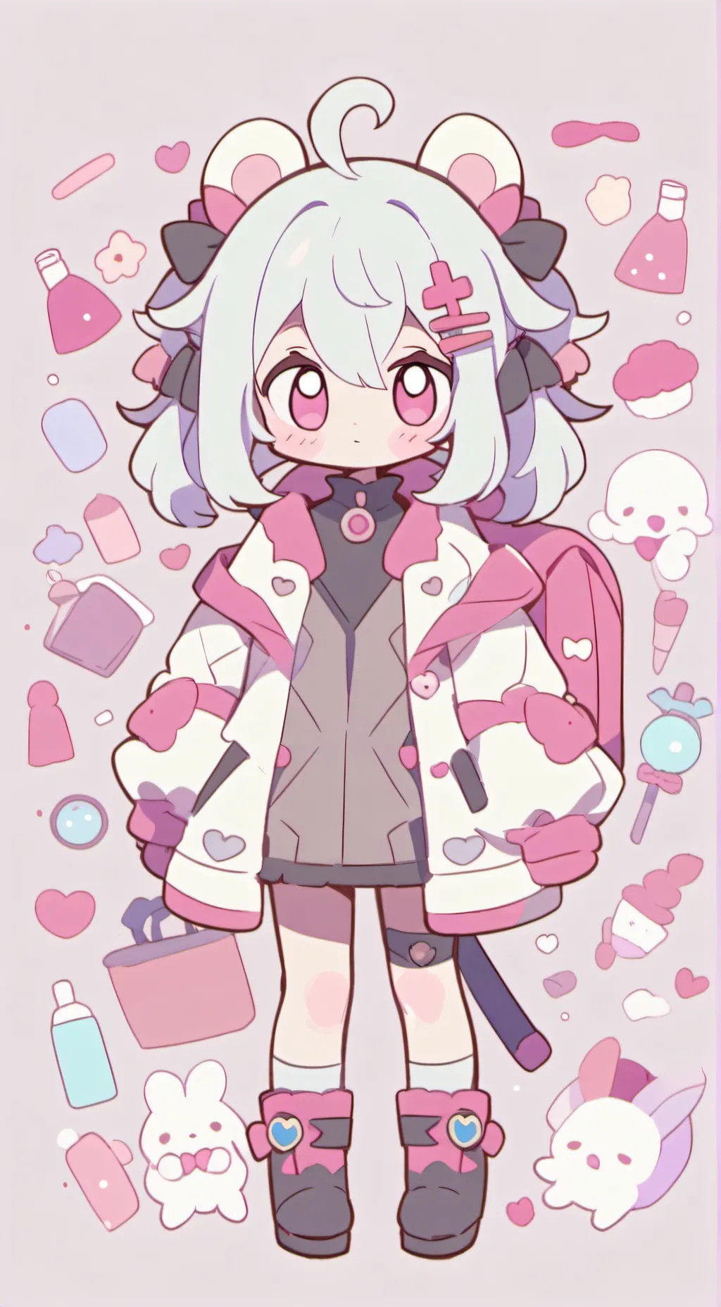 ai character: sarah background