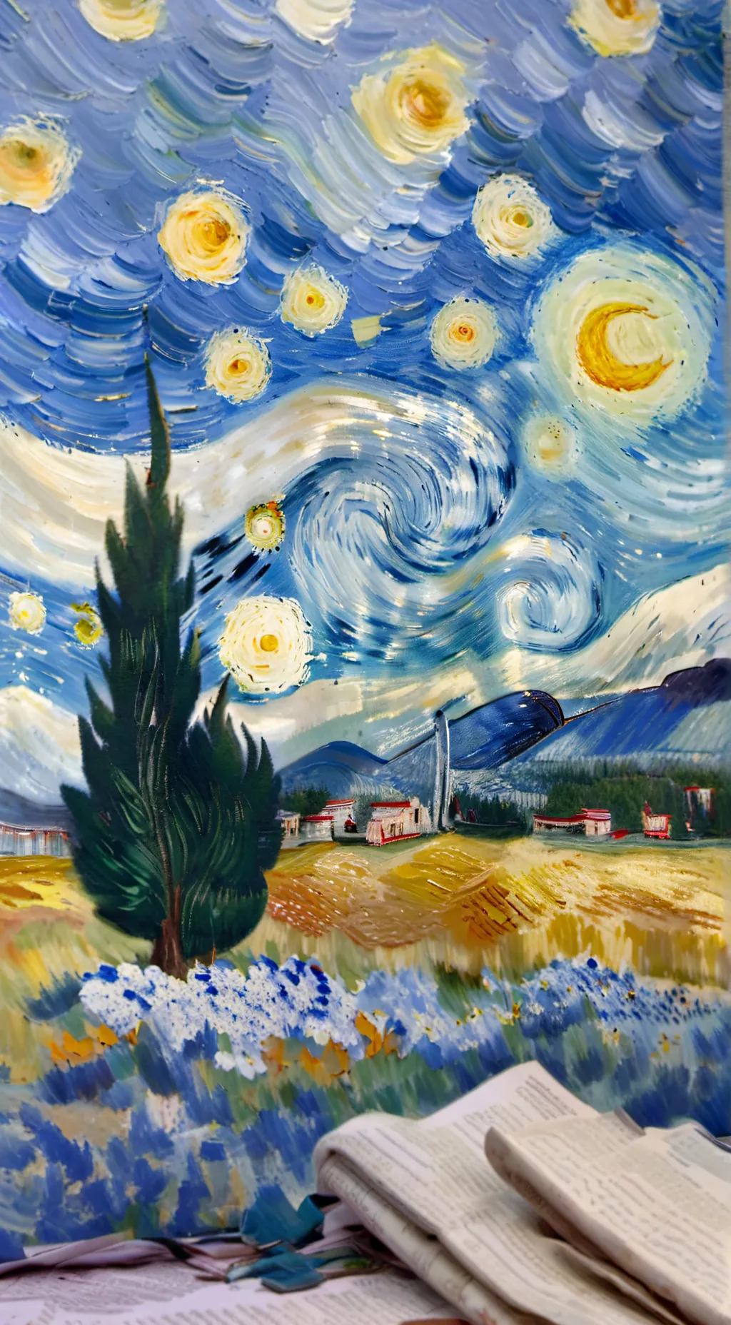 ai character: Smiling critters background