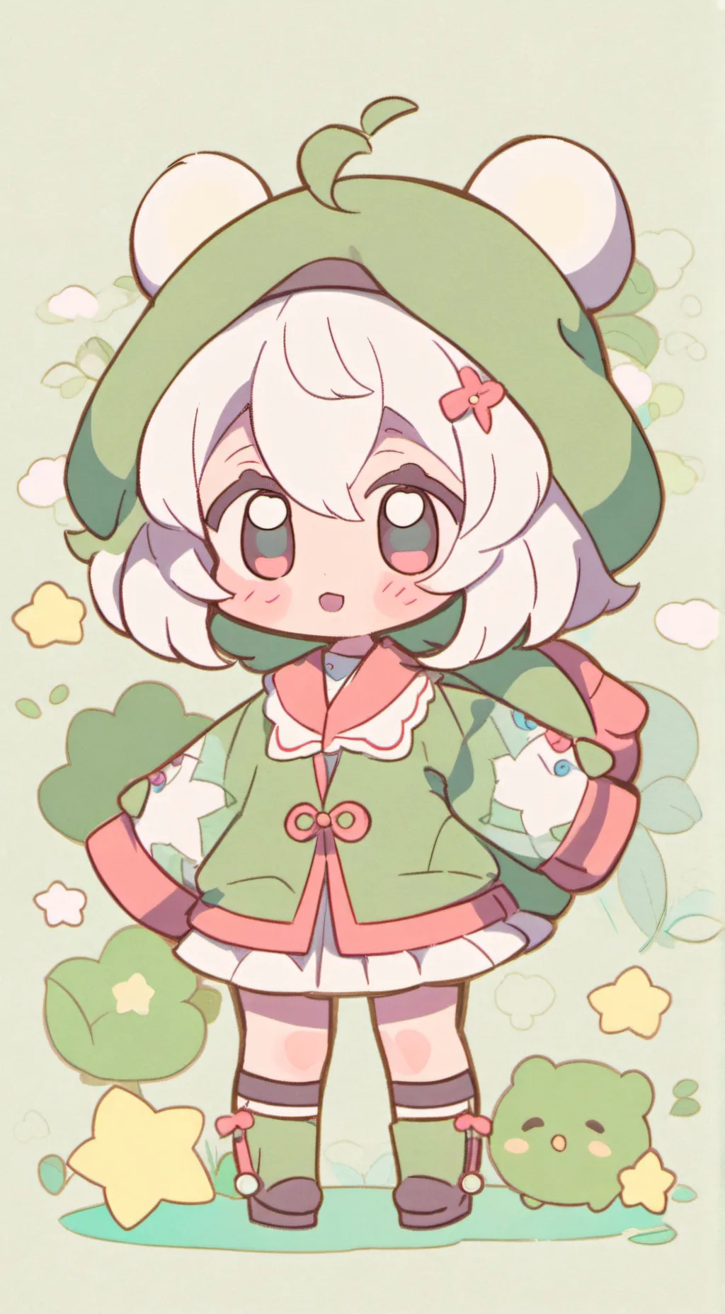 ai character: kirby hate background