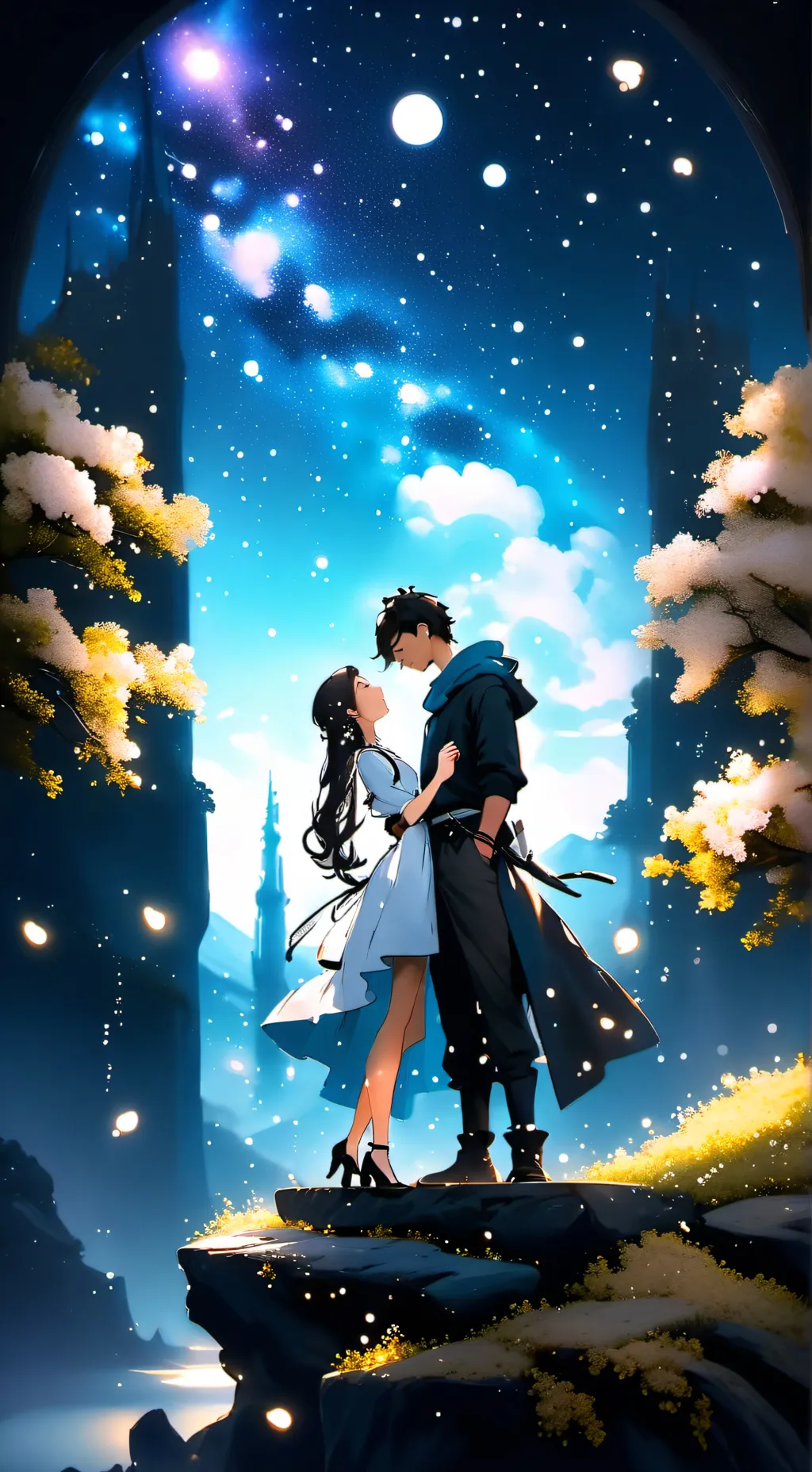 ai character: 🌛Moon Lovers💕 background