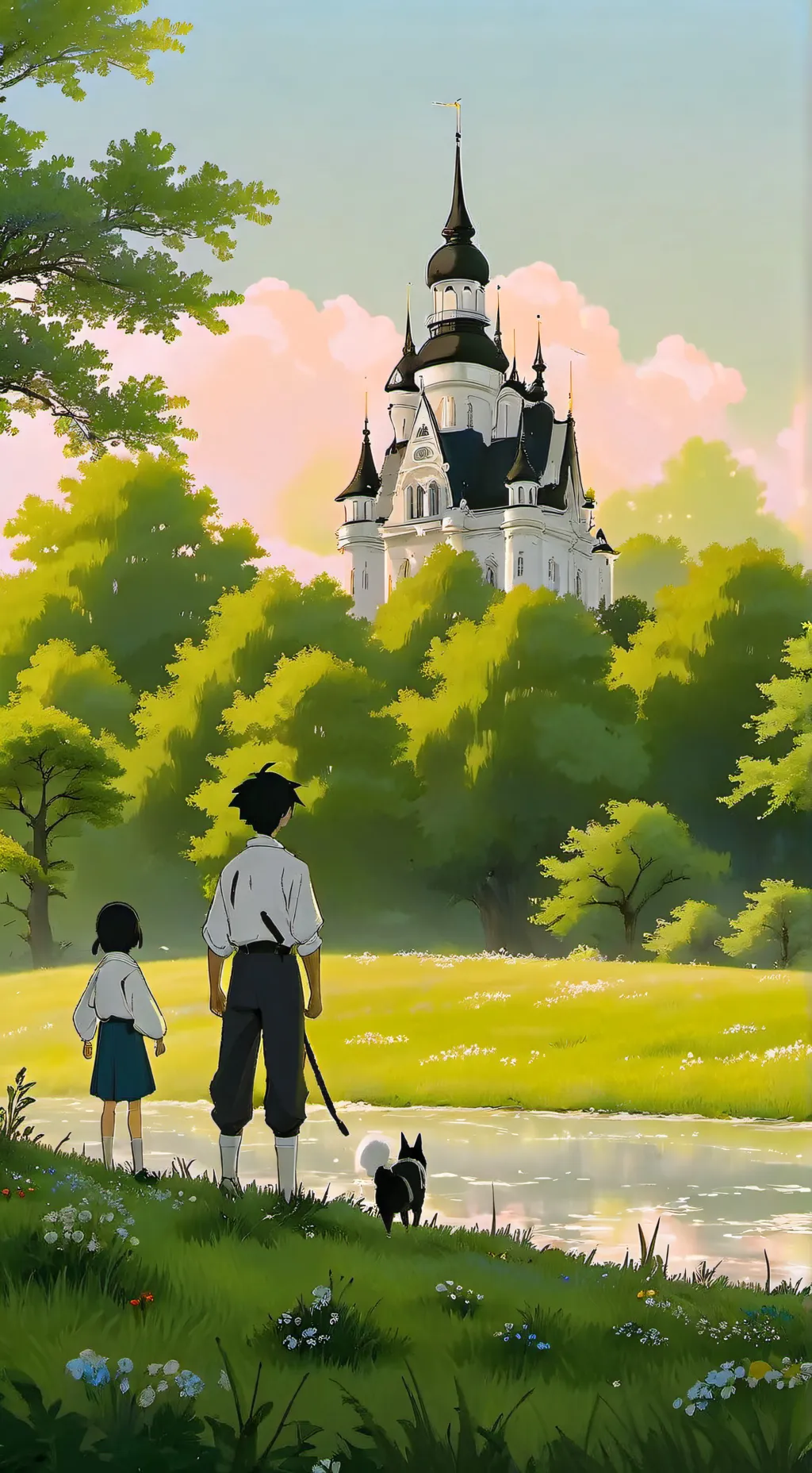 ai character: дерик background