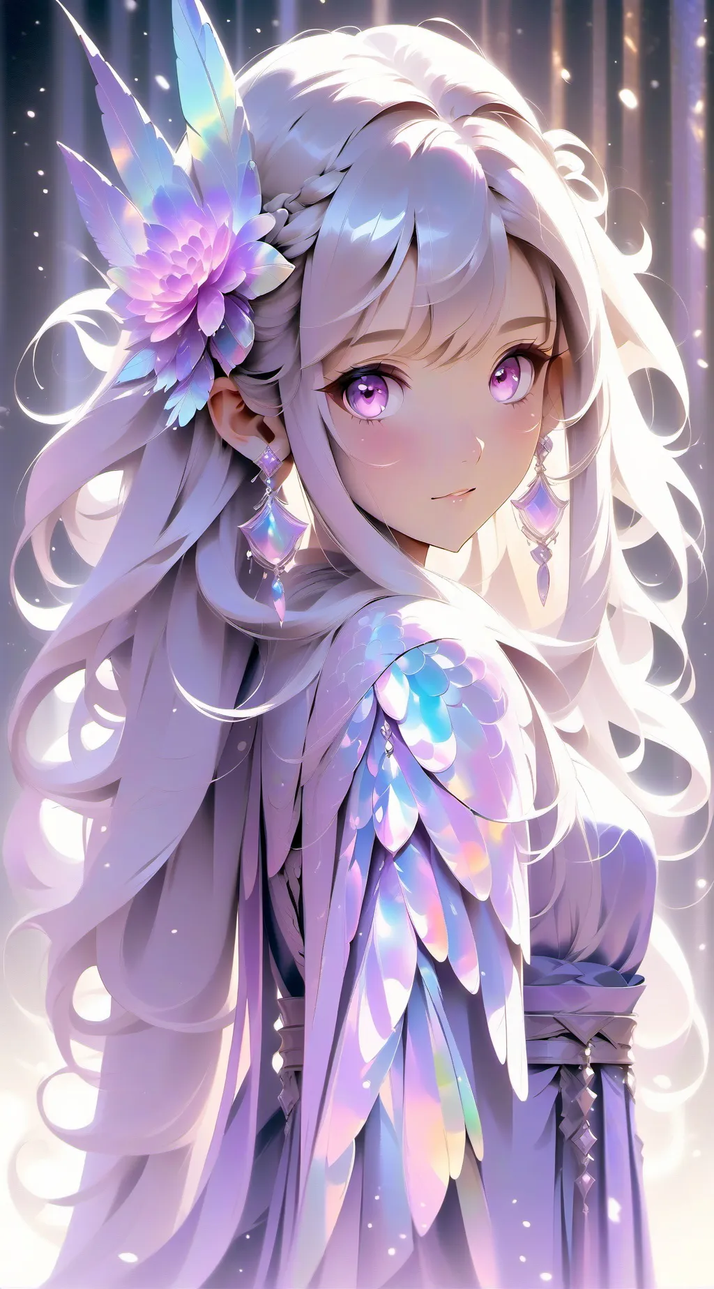 ai character: lunaa background