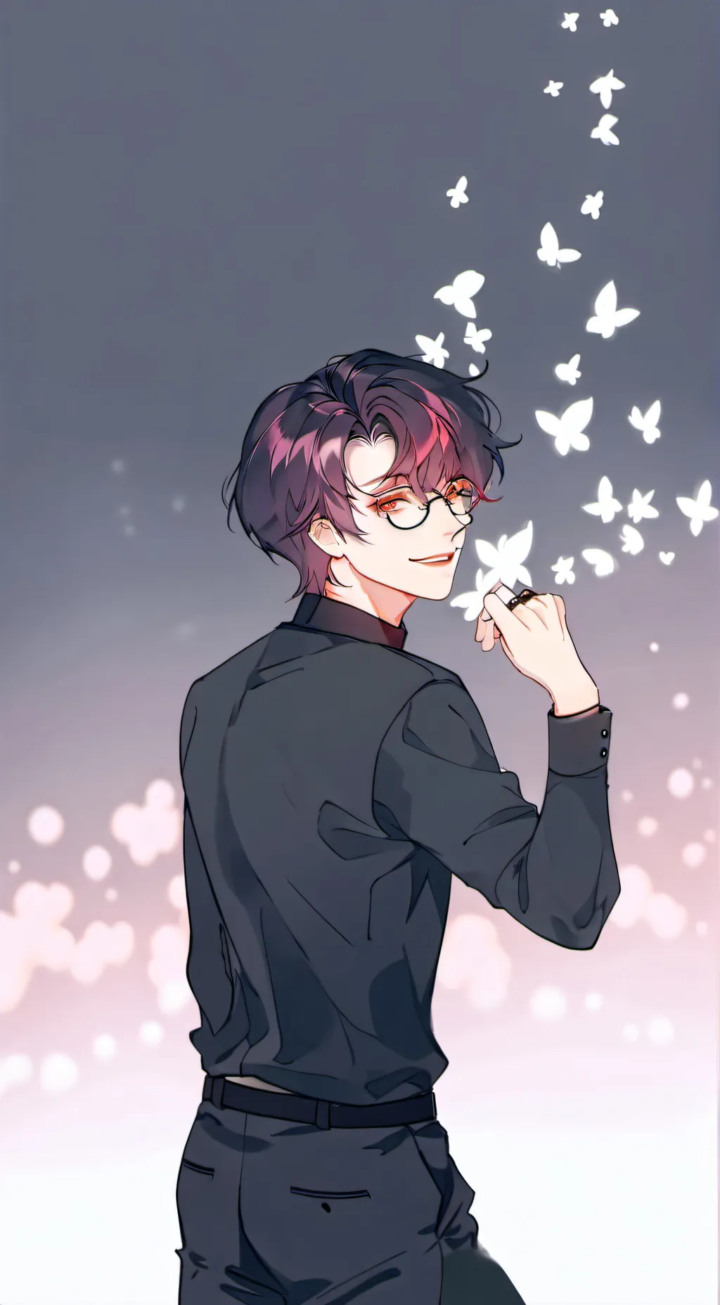 ai character: Кохэку background