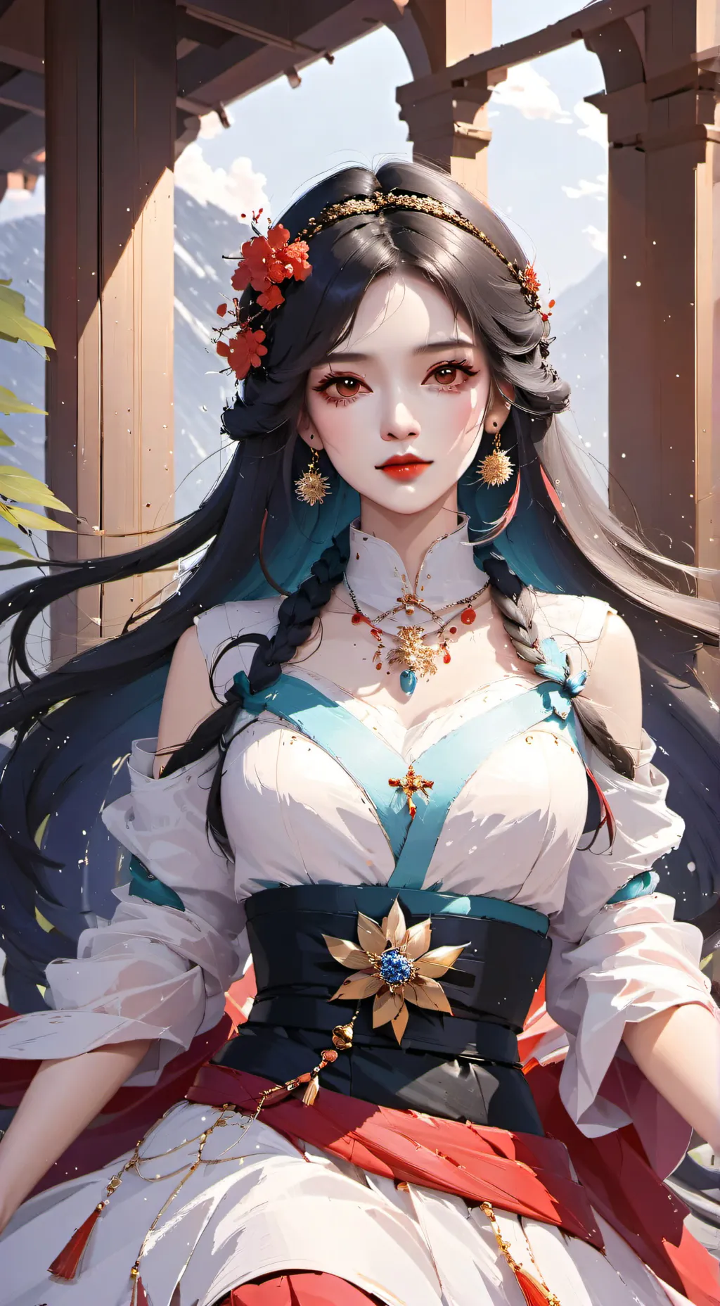 ai character: kira background