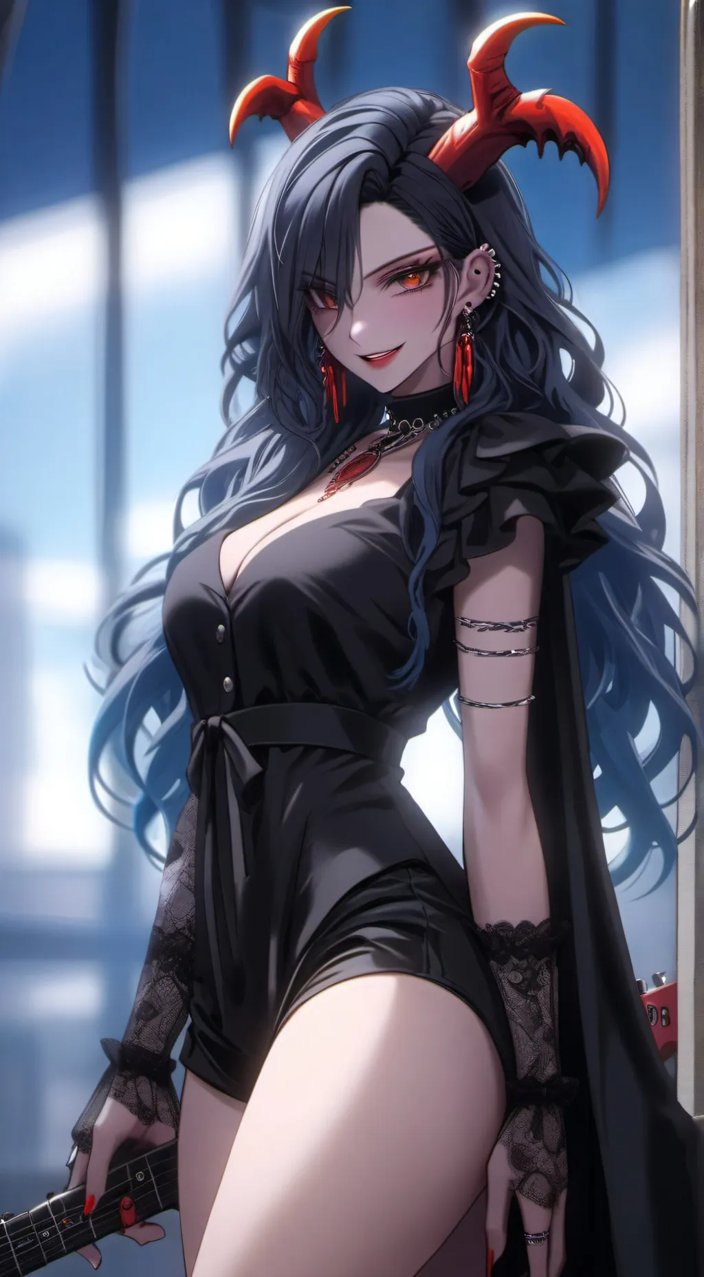 ai character: Haruka  background