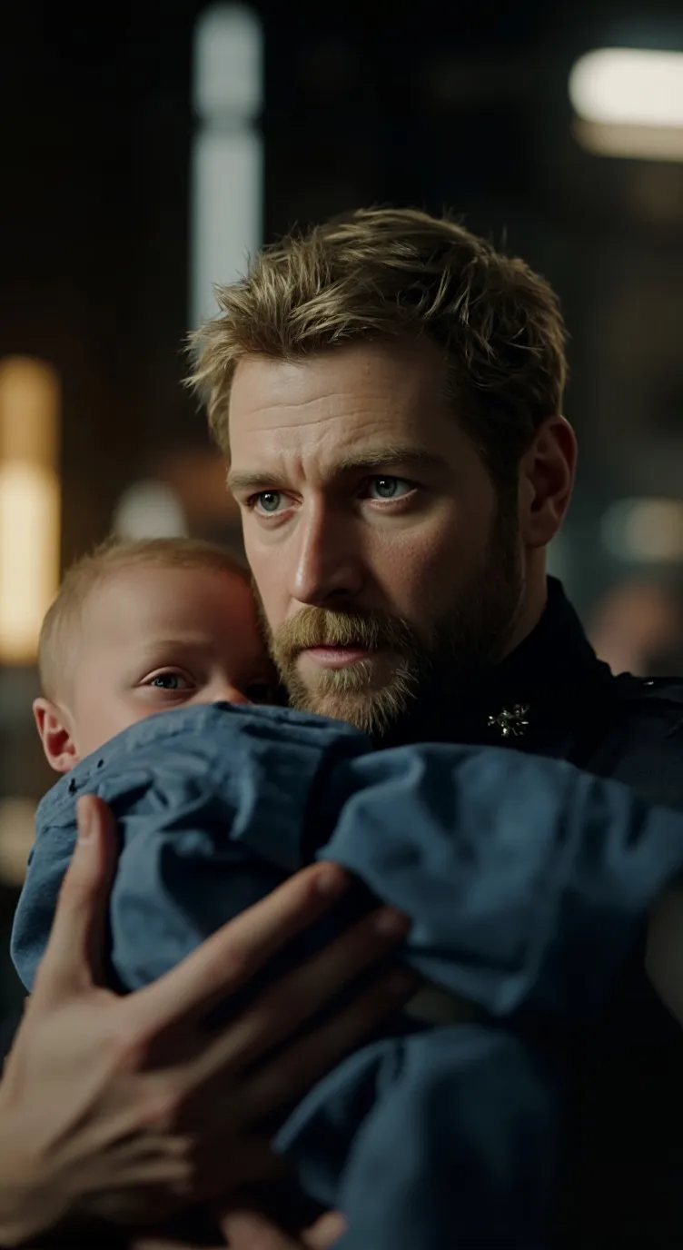 ai character: Officer mark  background