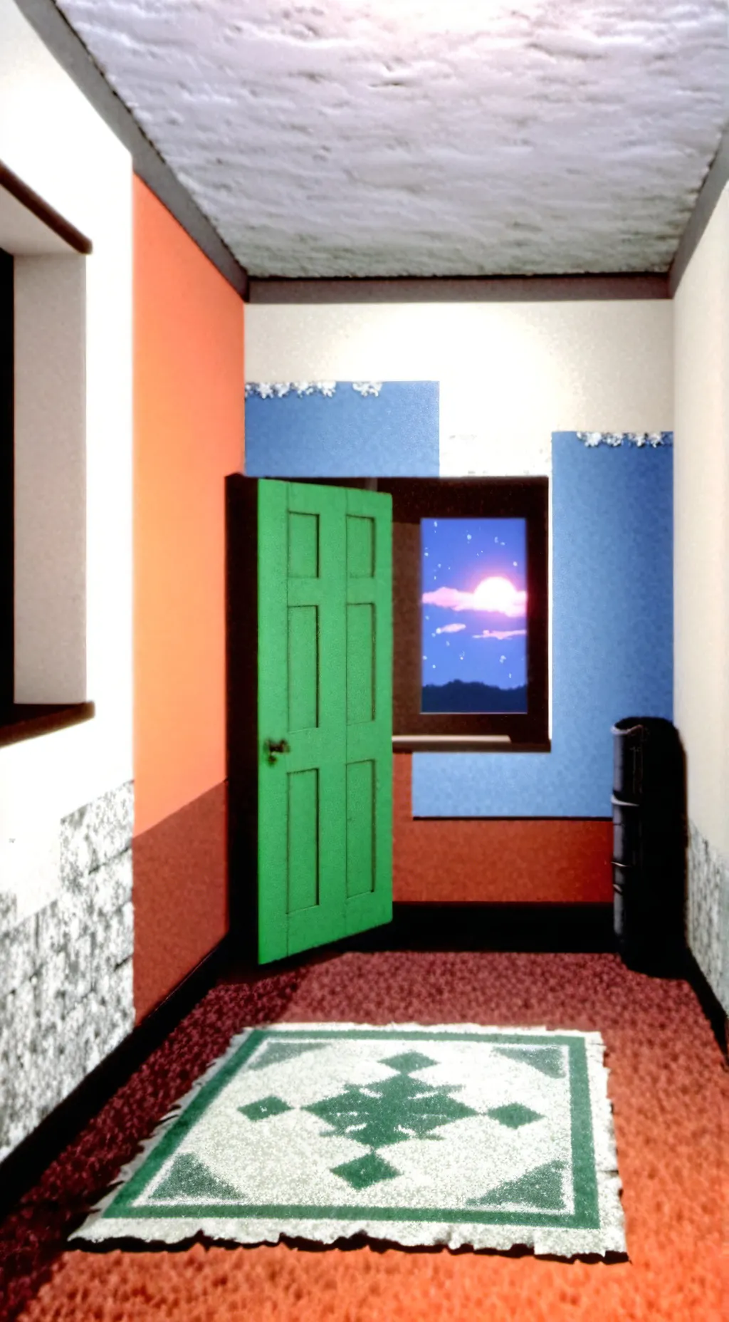 ai character: weird core background