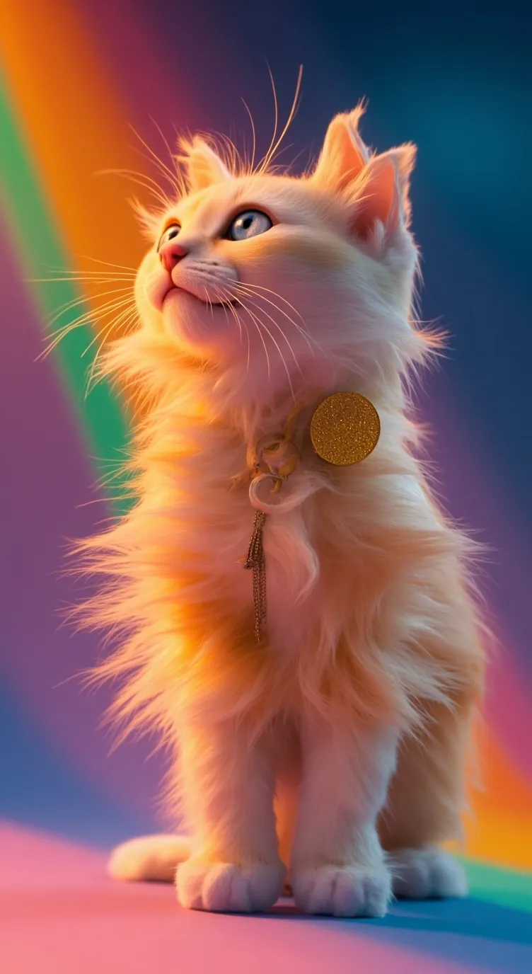 ai character: Nyan cat background