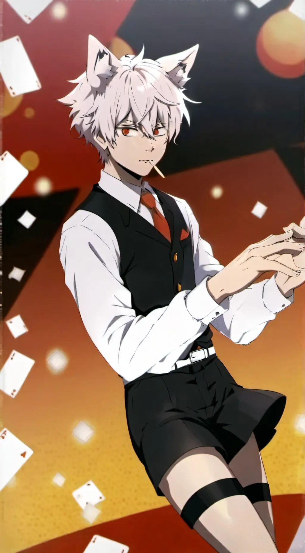 ai character: K. B & S. T background