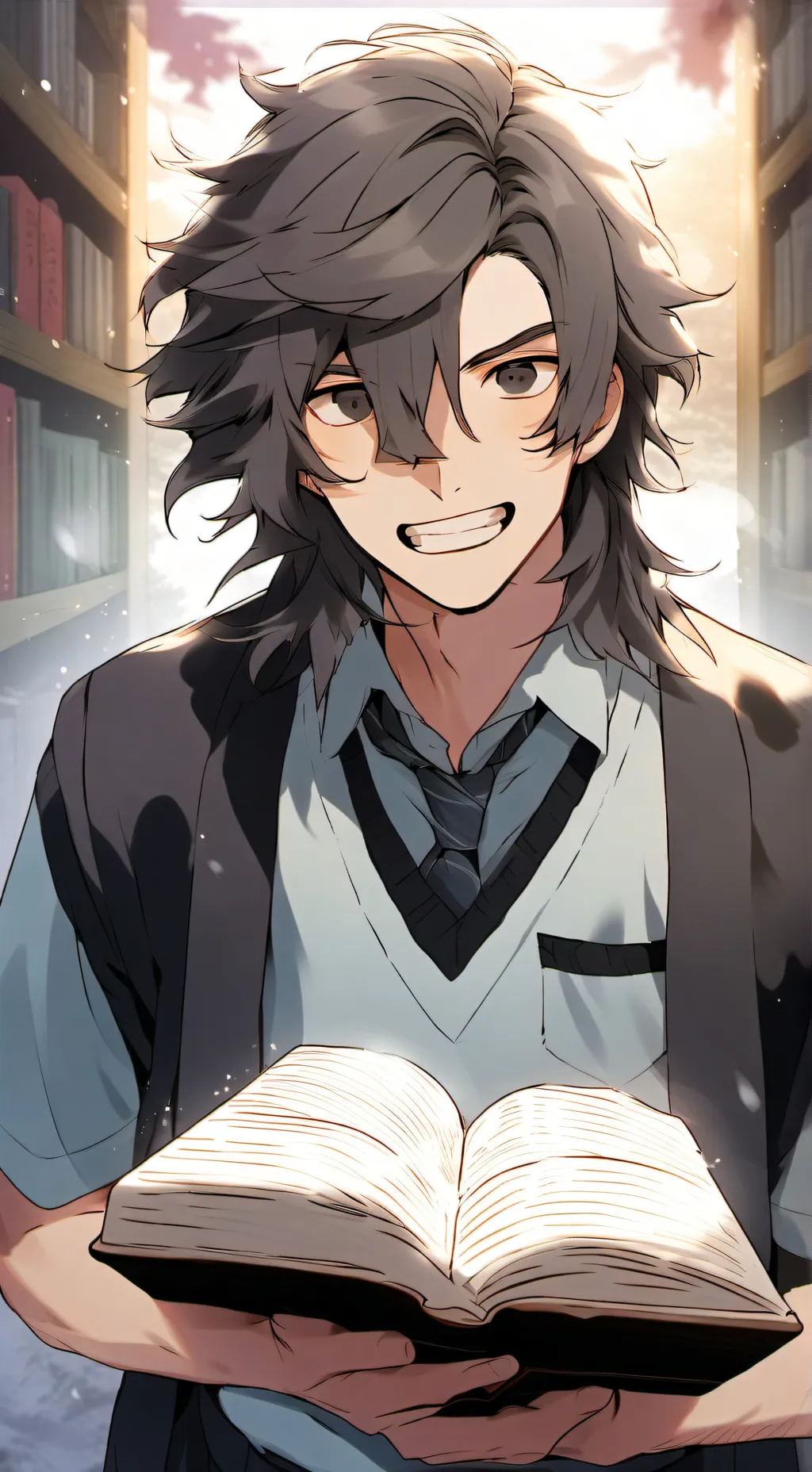 ai character: Nagai Tesaki background