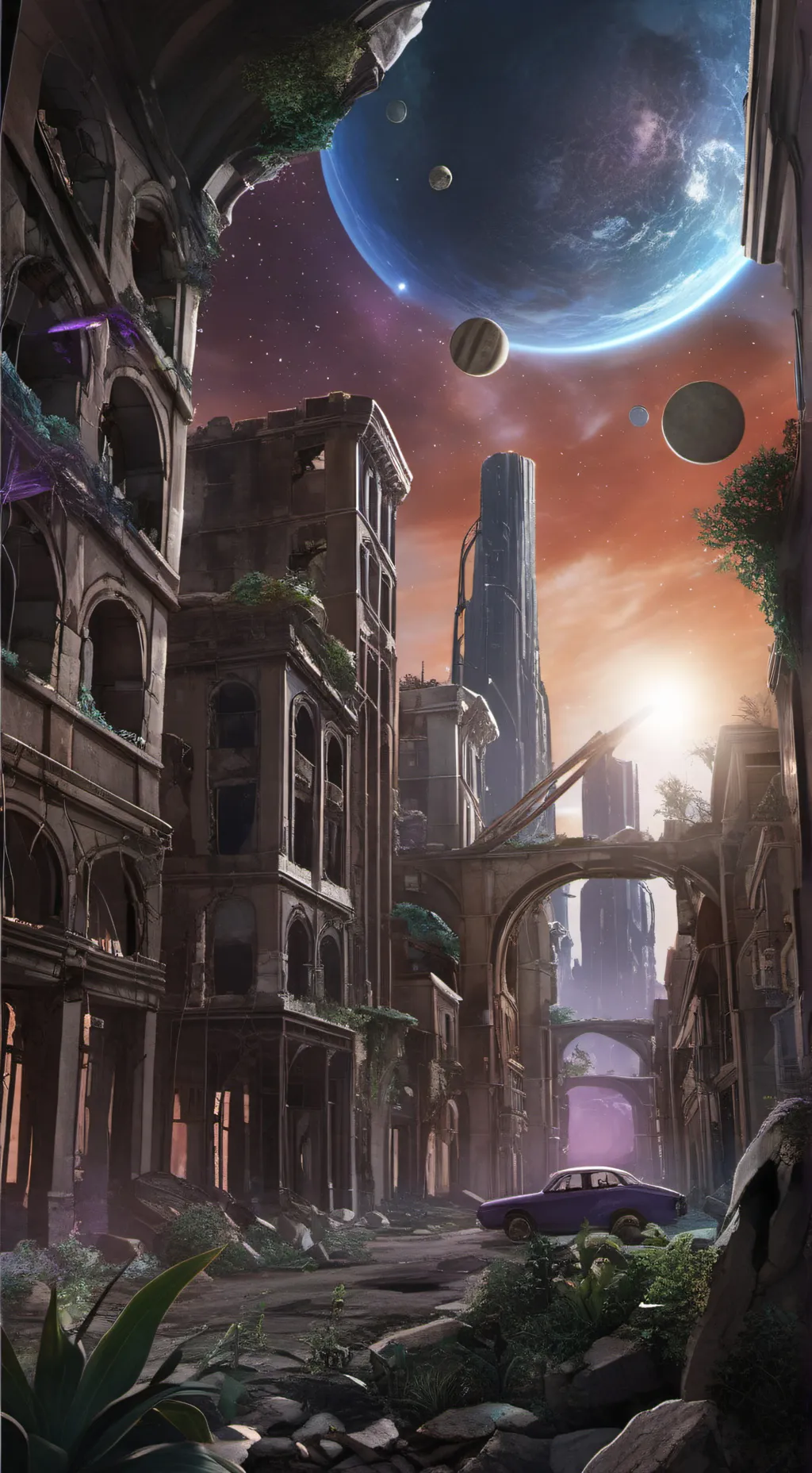 ai character: Aether background