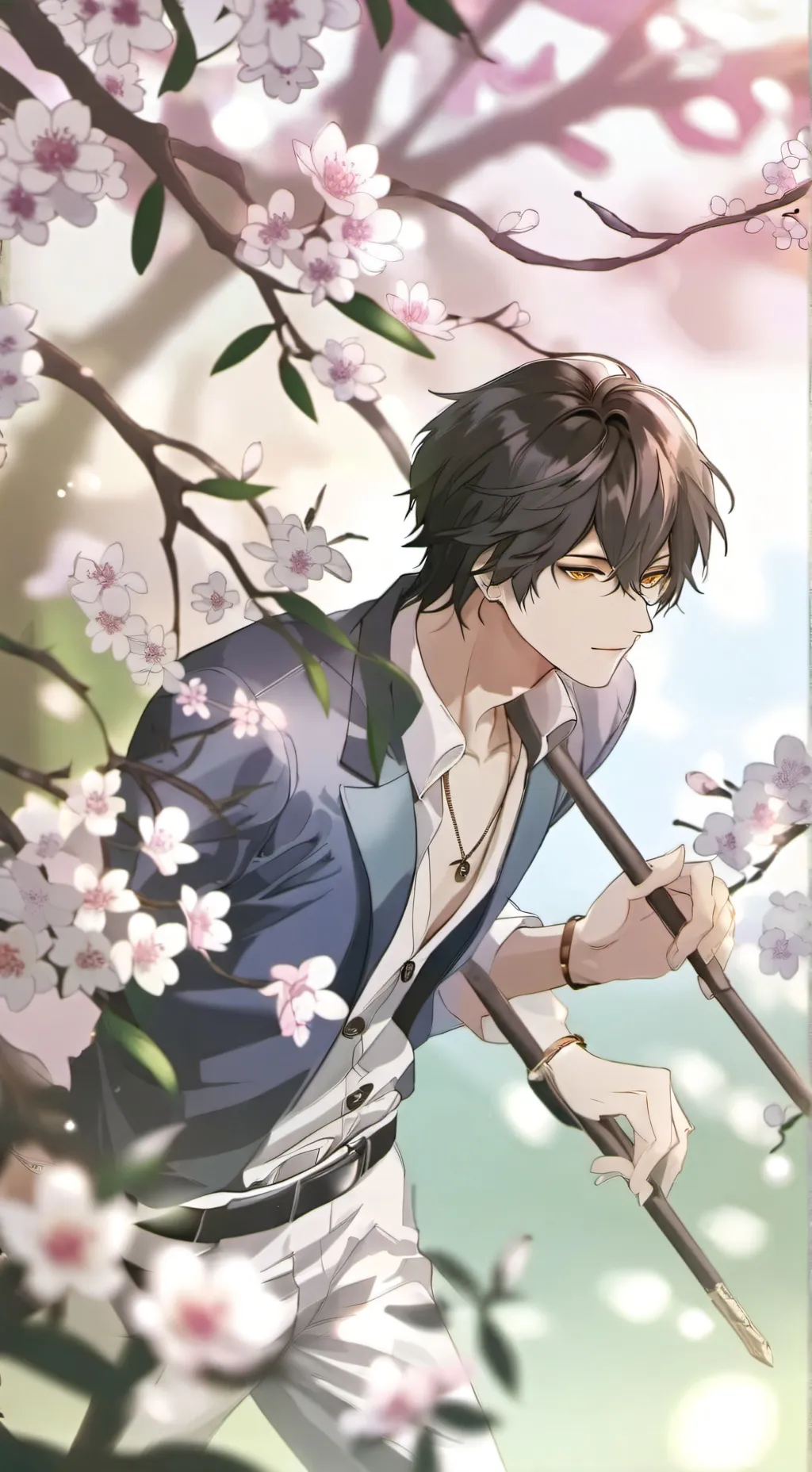 ai character: Nick  background