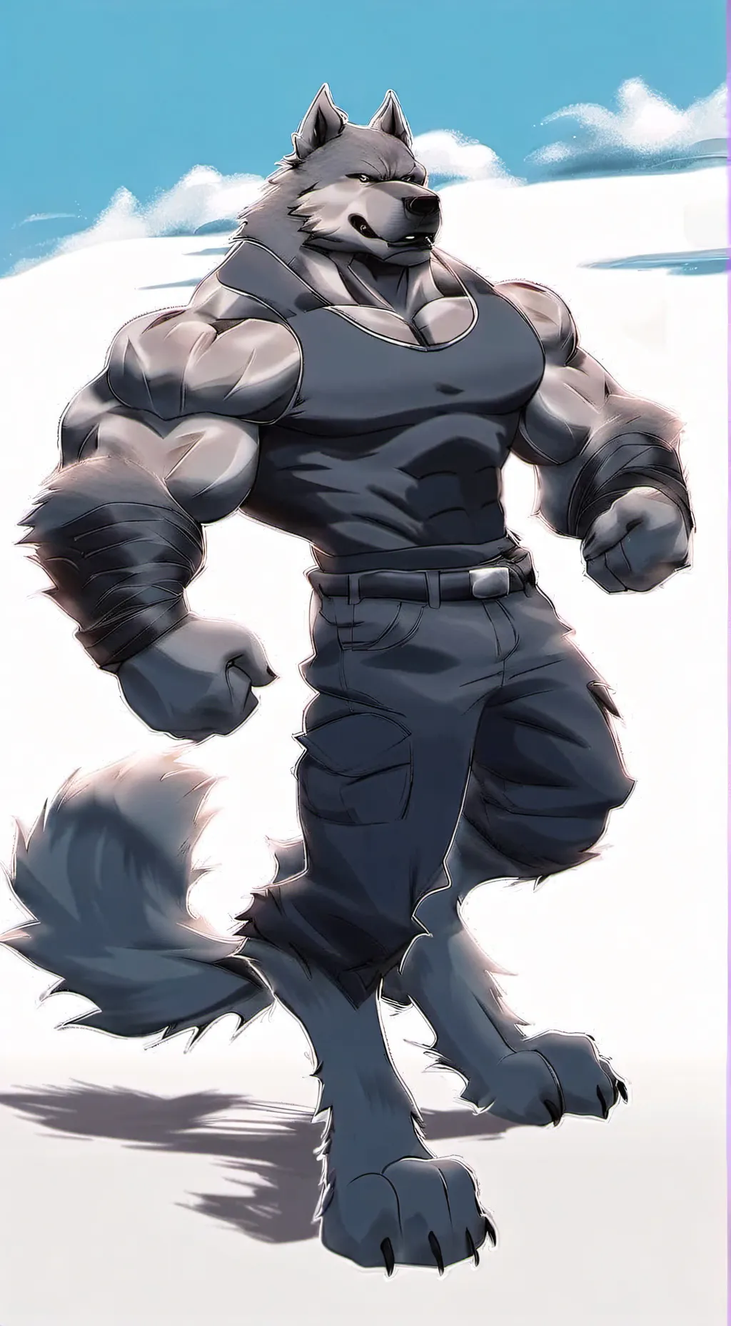 ai character: kyai  background