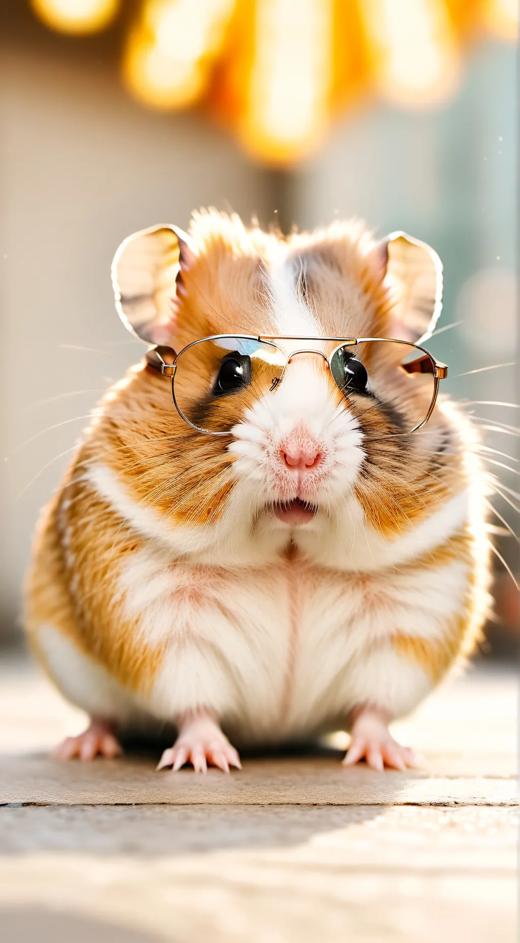 ai character: Bouncy background