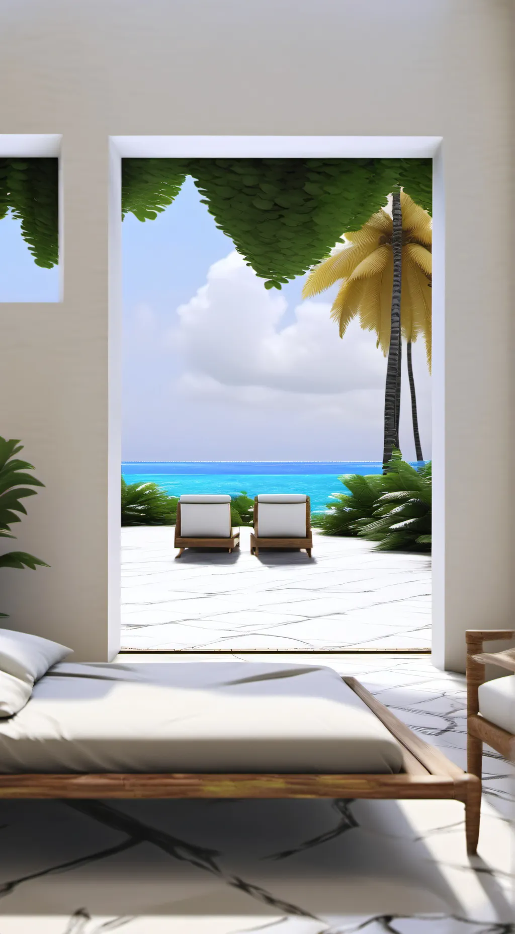 ai character: love island background