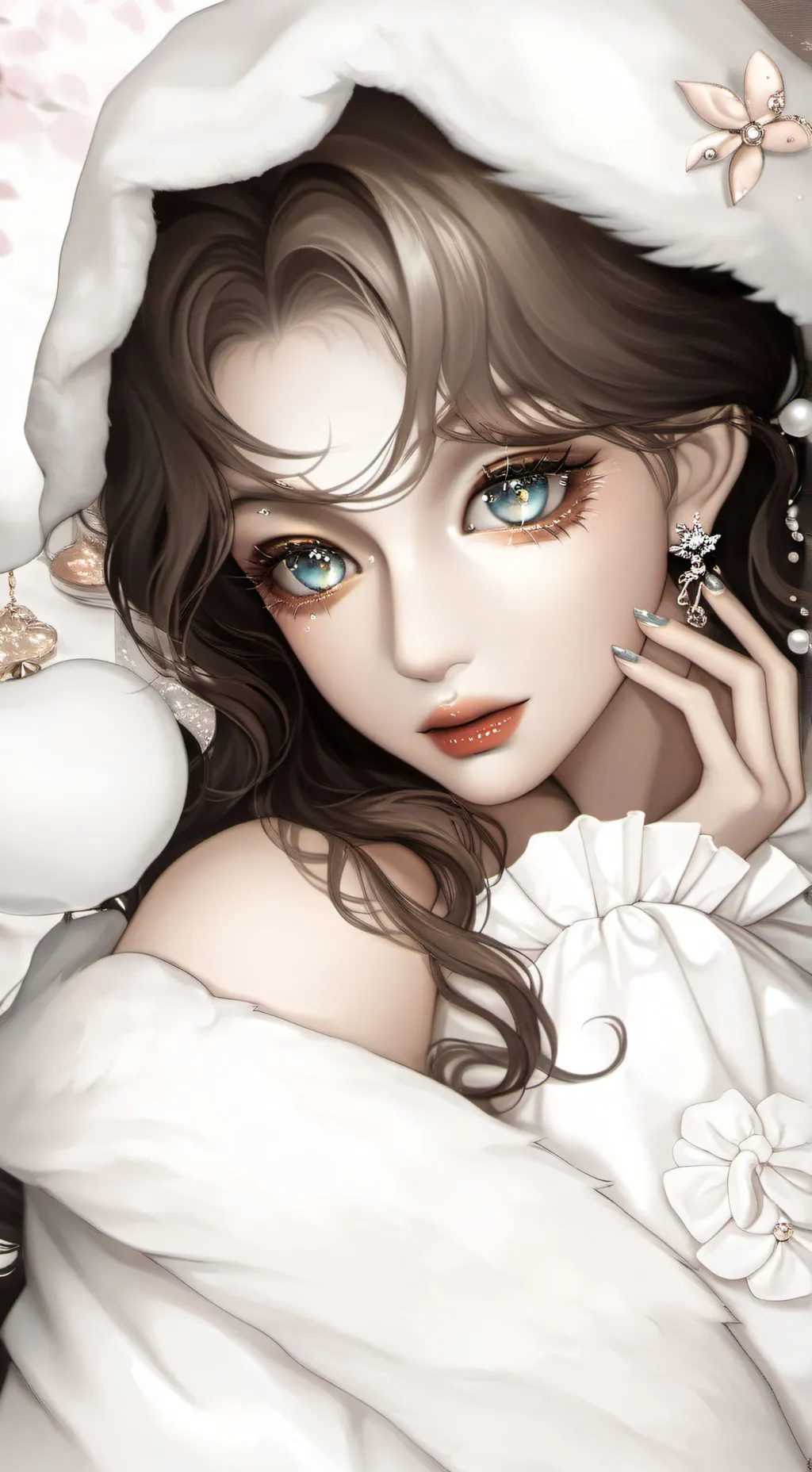 ai character: Léa background