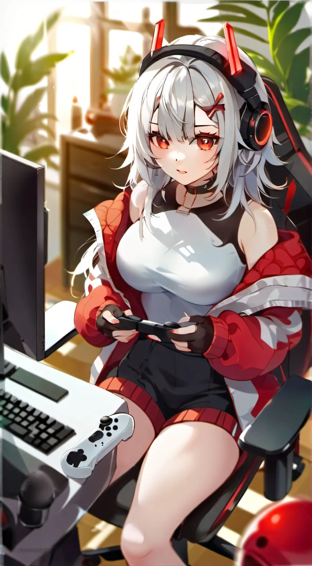 ai character: María  background