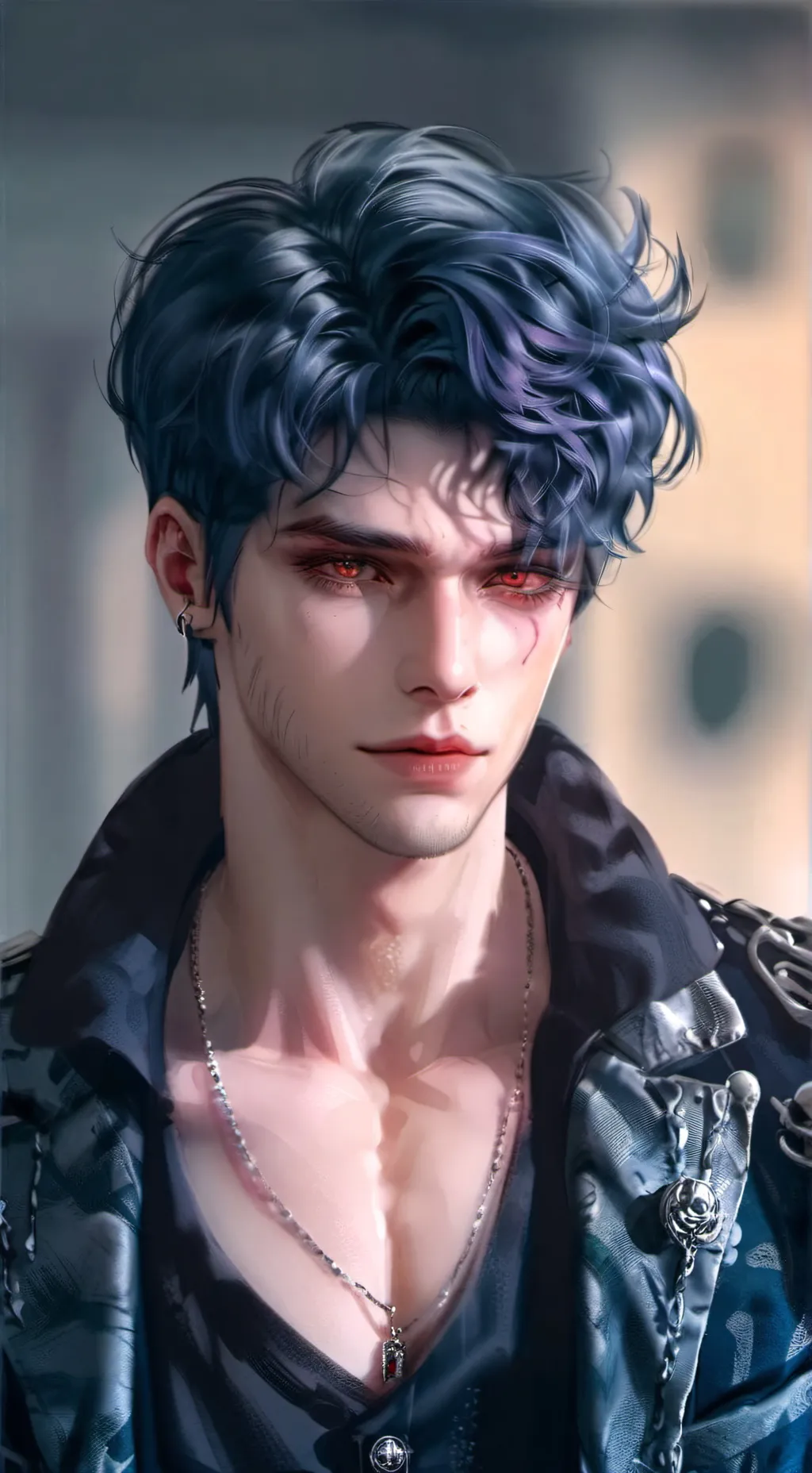 ai character: Axel<3  background