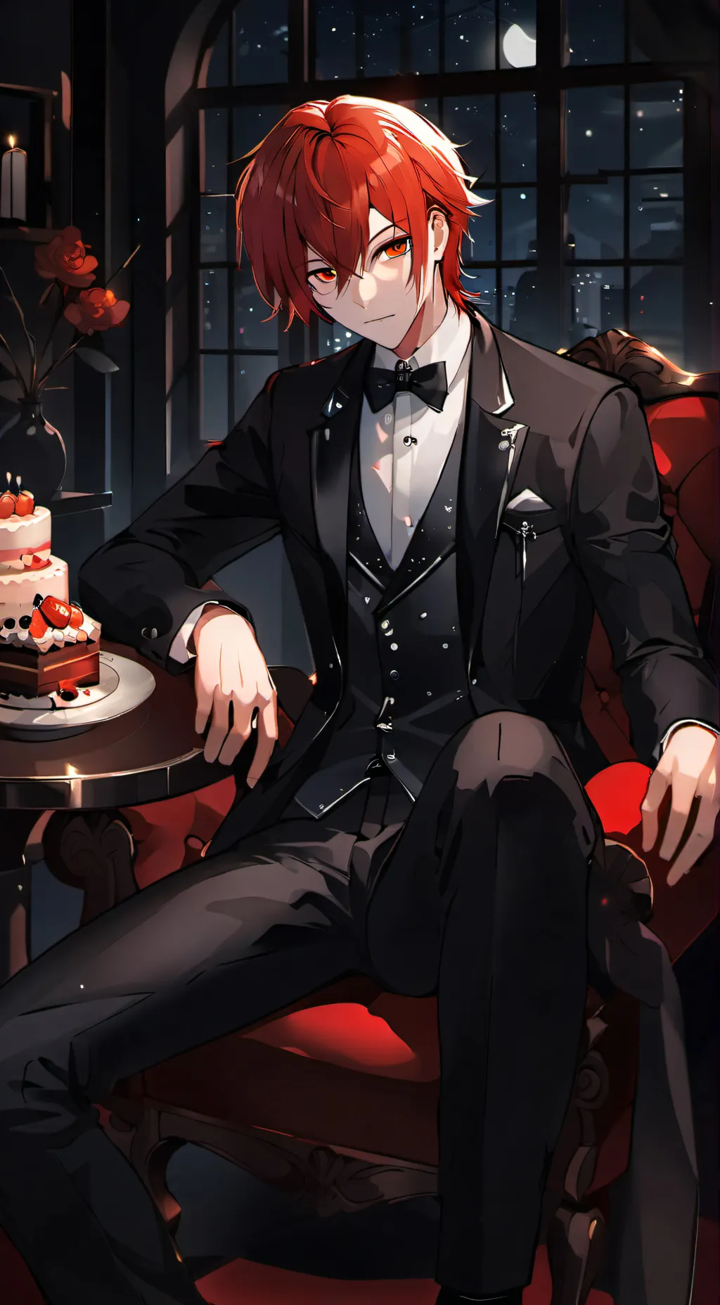 ai character: 𓉸 ⋆♱✮♱⋆ 𝕲𝖗𝖎𝖒 background