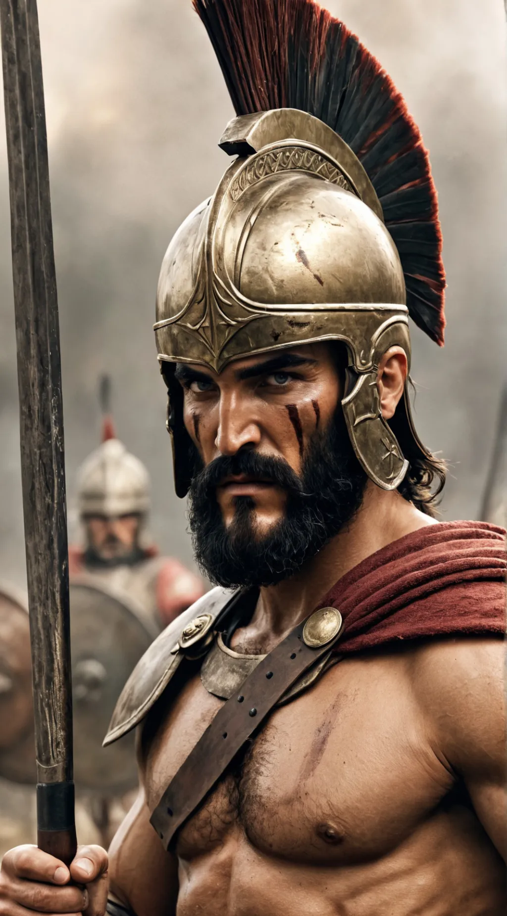 ai character: Ragnar the Red background