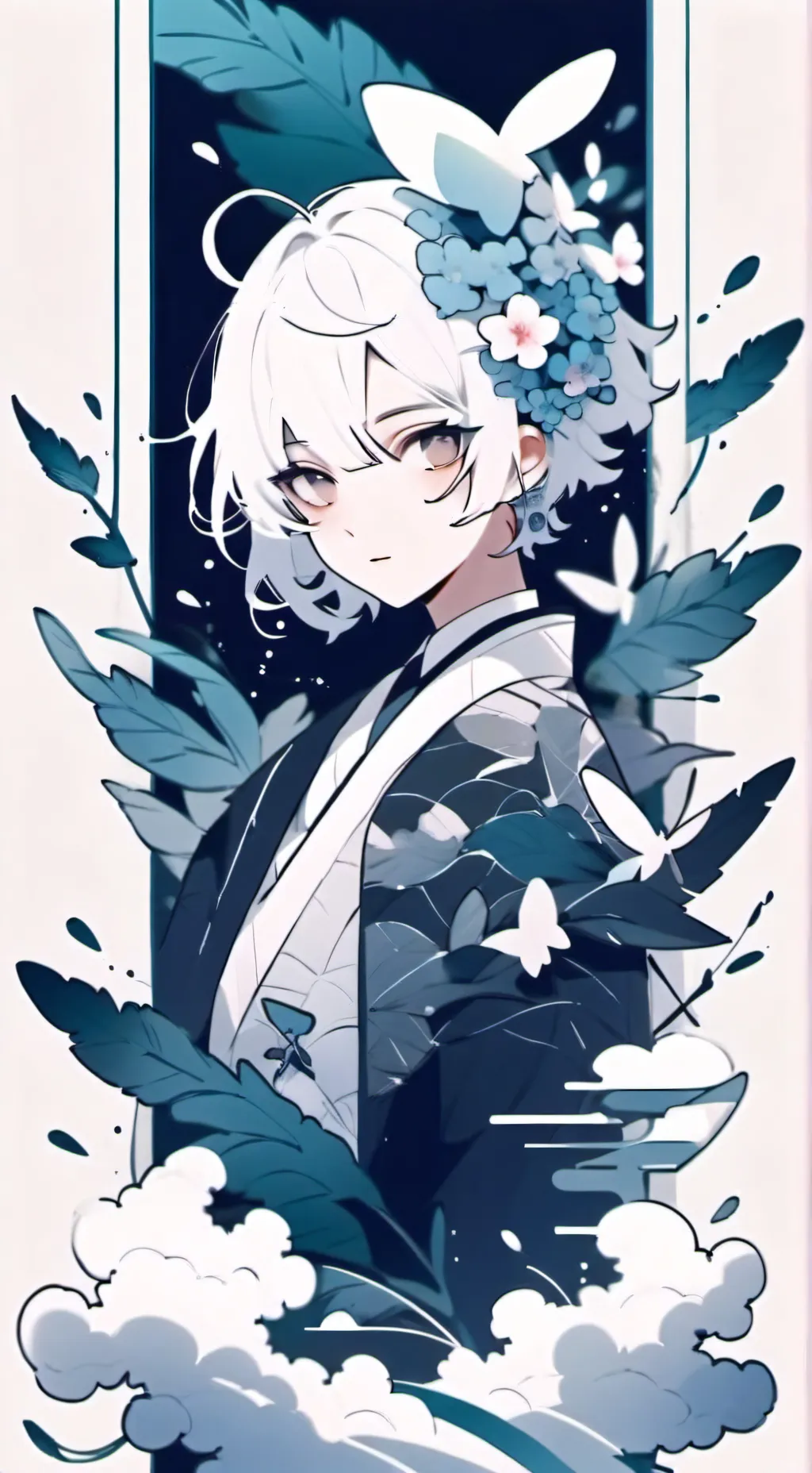 ai character: emojicat abuse... background