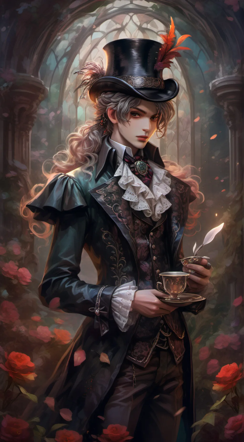 ai character: Dw Prison (Not og) background