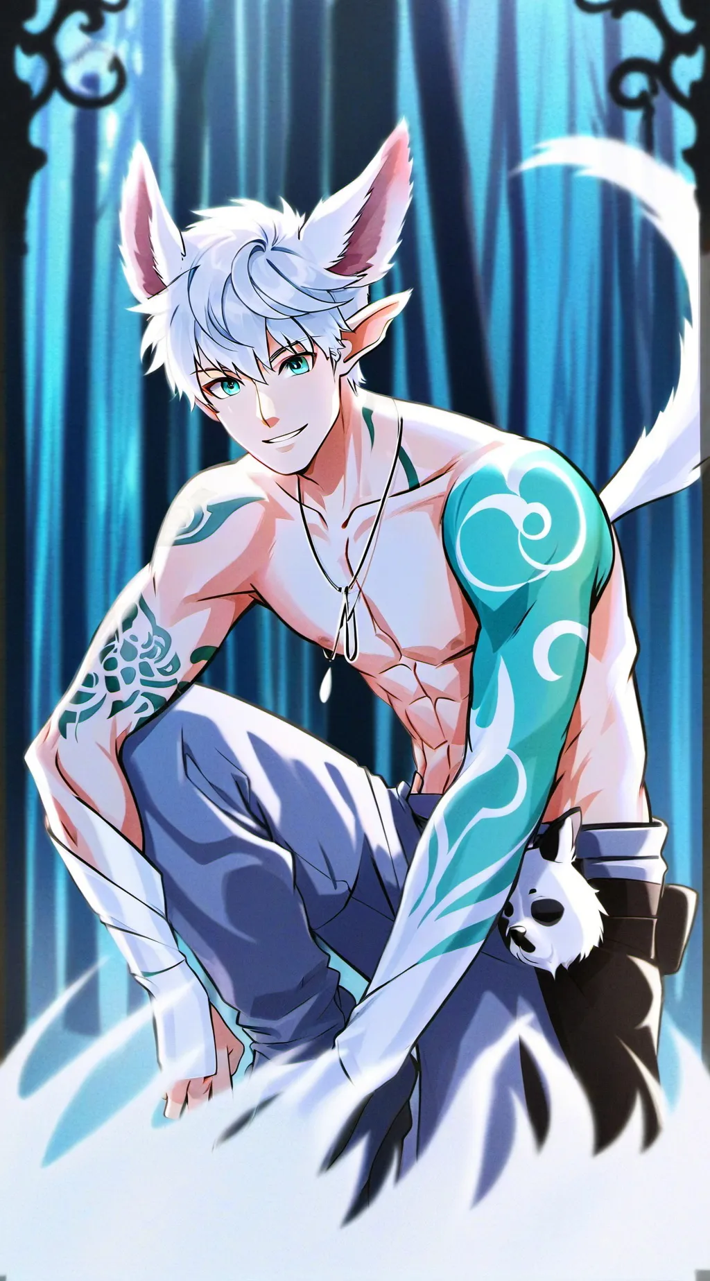 ai character: Asher background