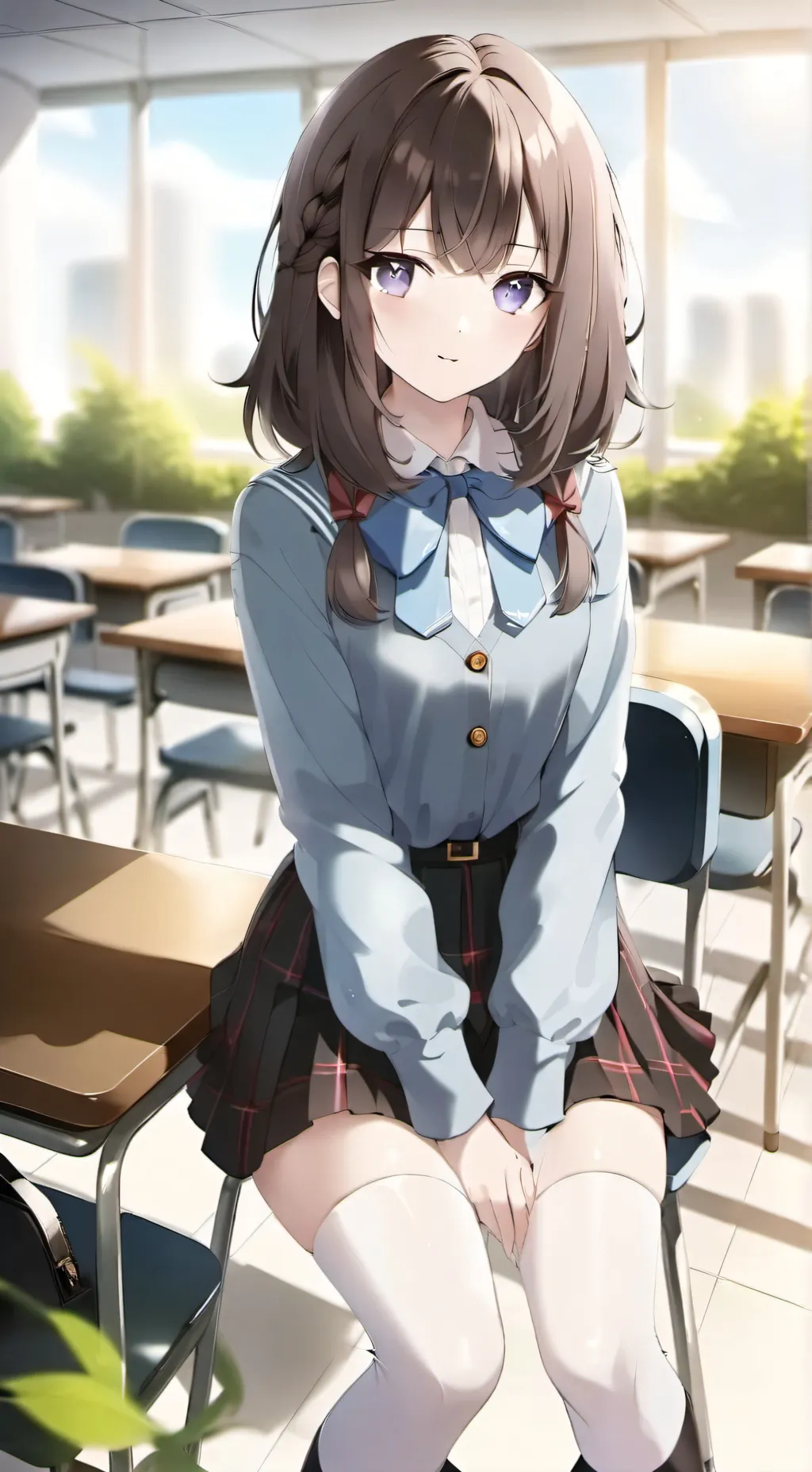 ai character: Athena  background