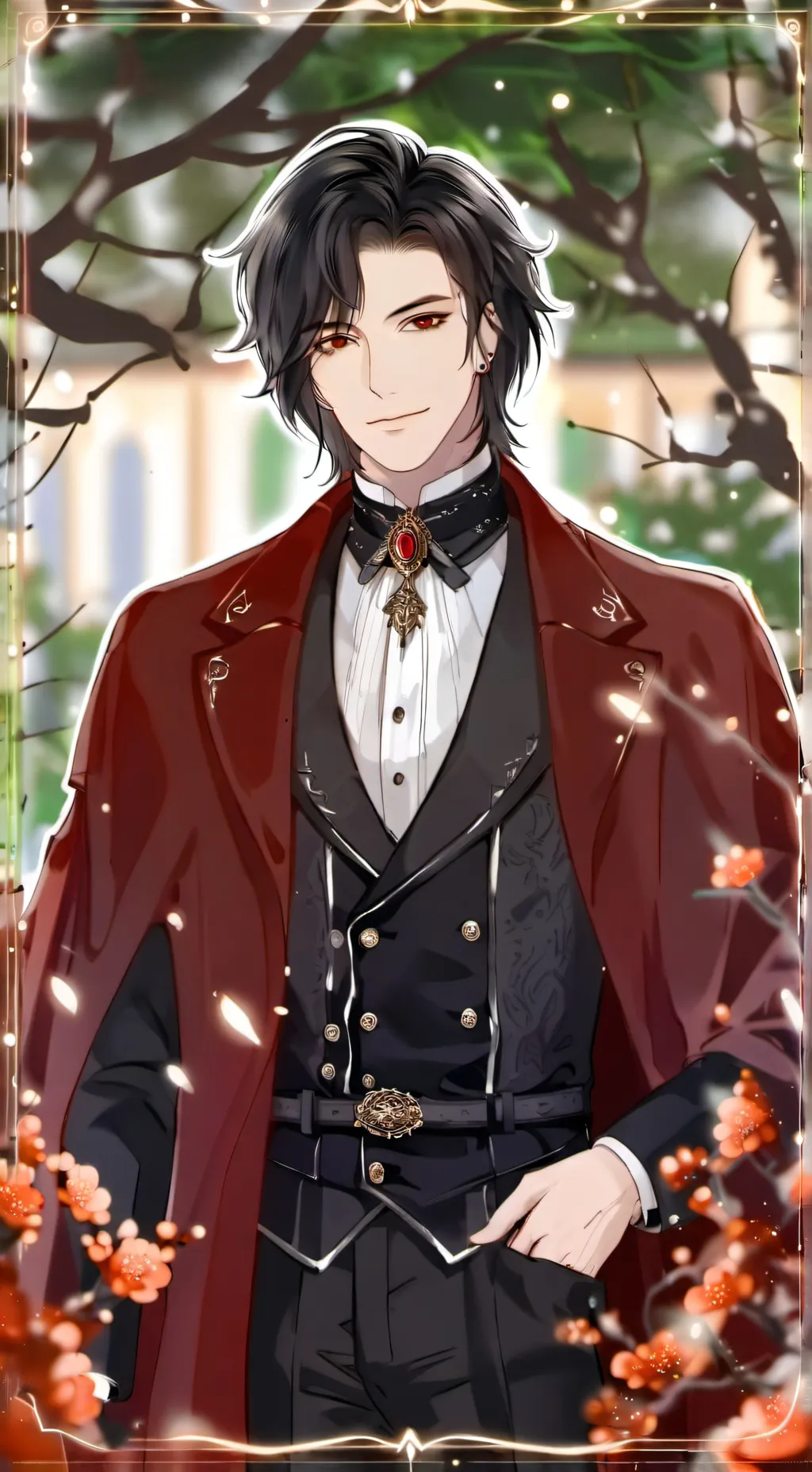 ai character: Adrian background