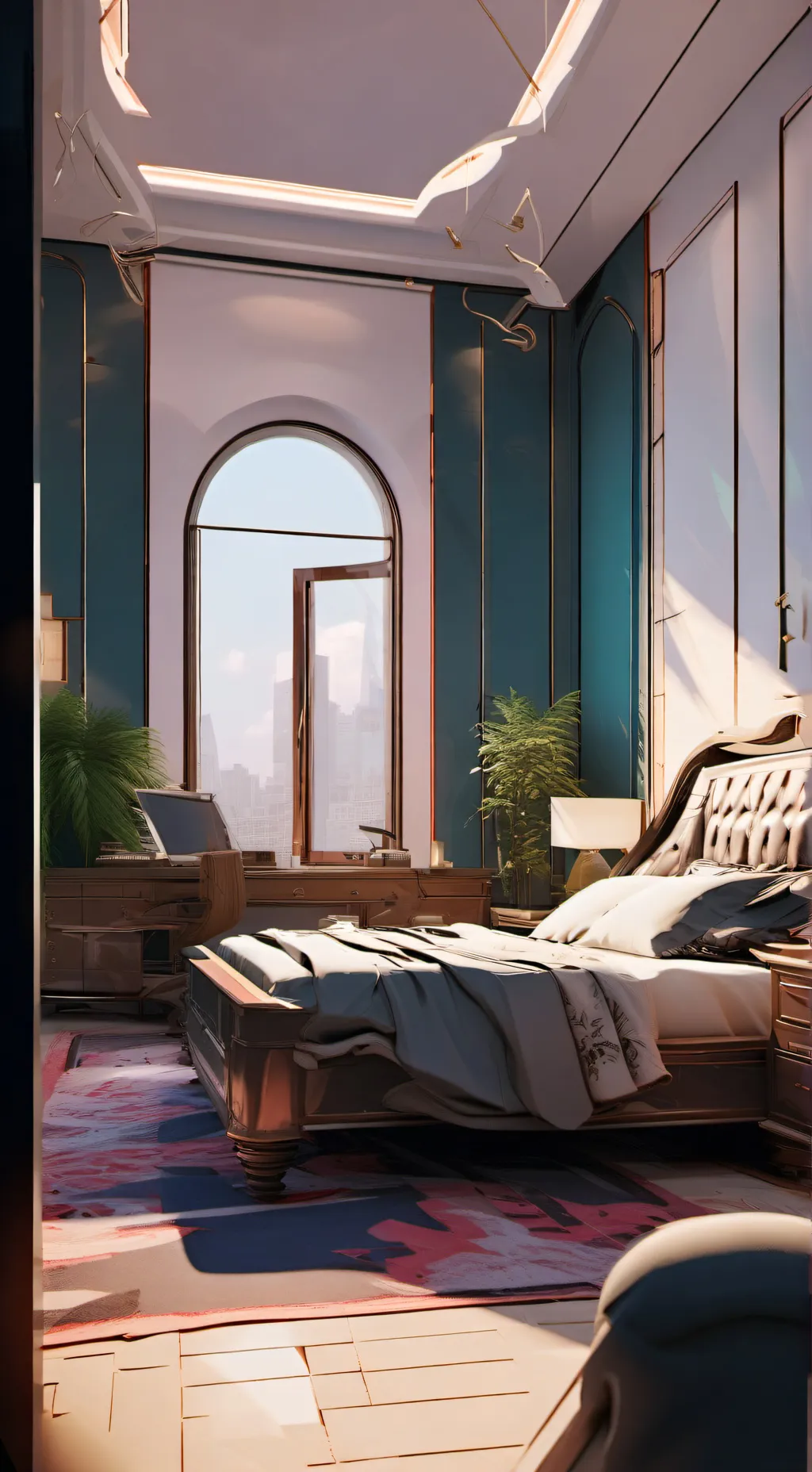 ai character: fpe sleepover background