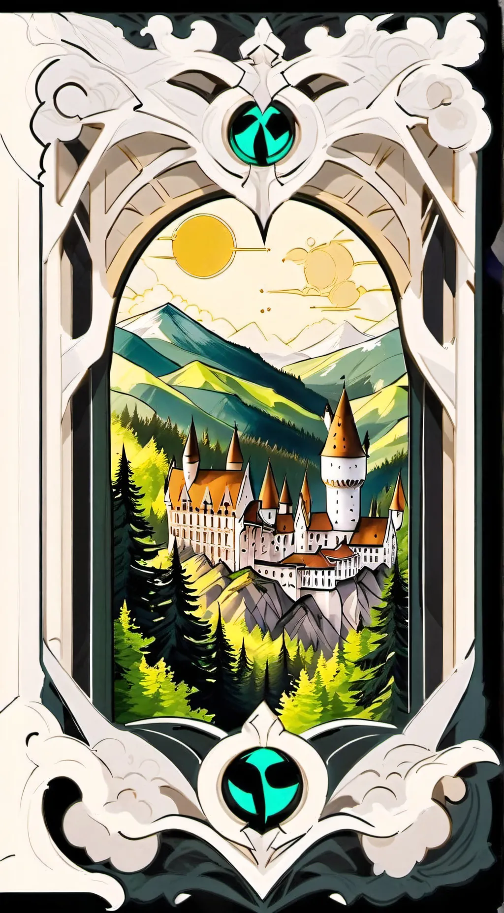 ai character: hogwats facetime background