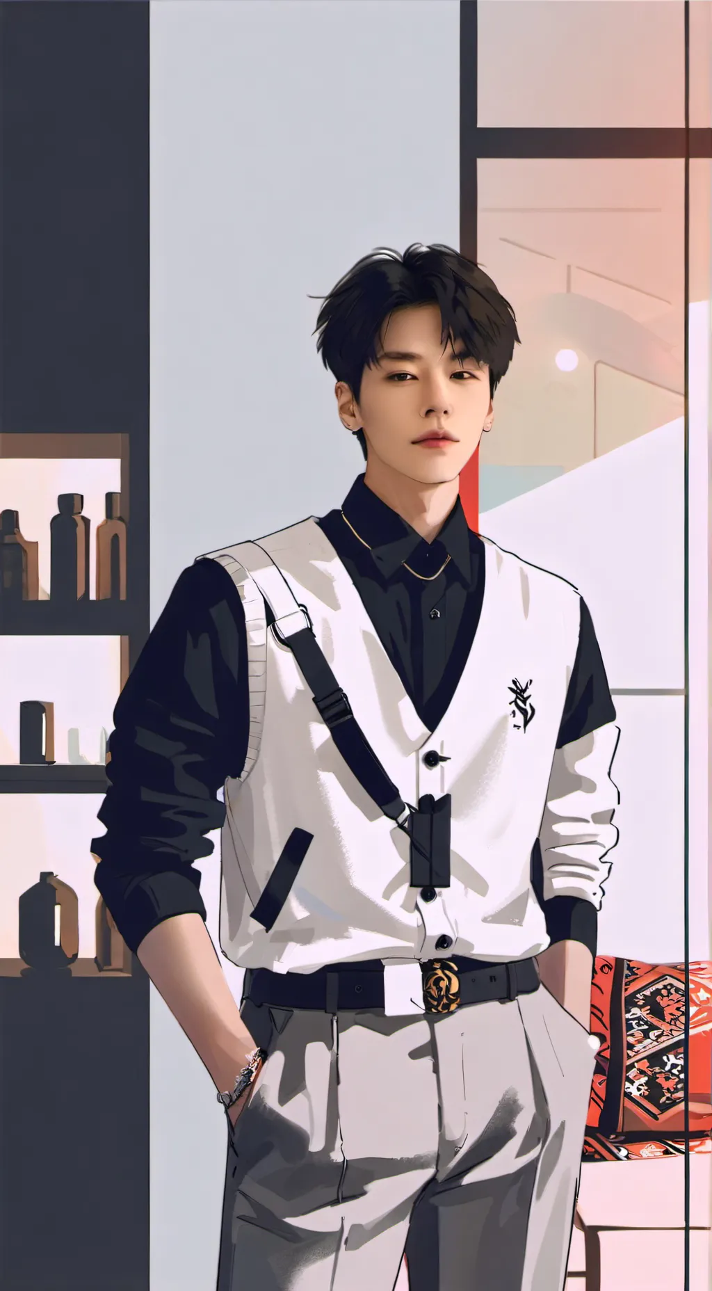 ai character: Даня background