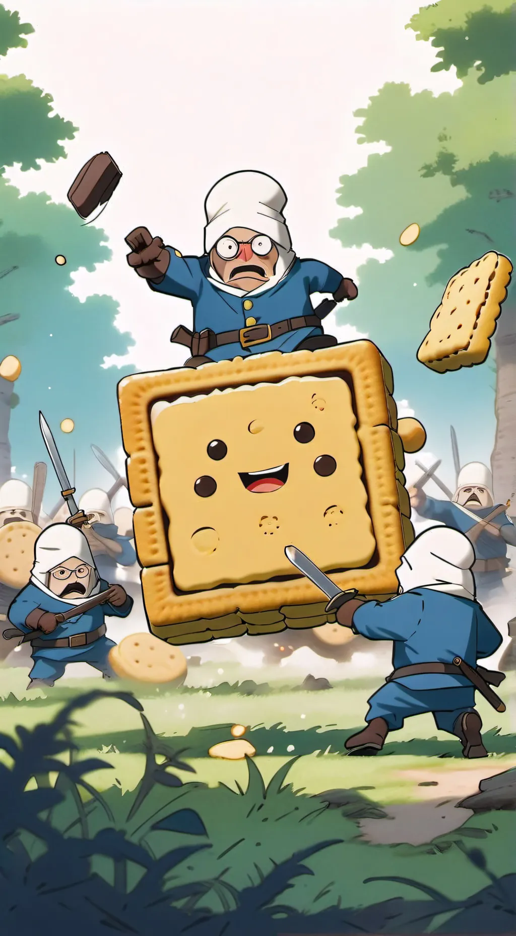 ai character: Battle of Biscuits background