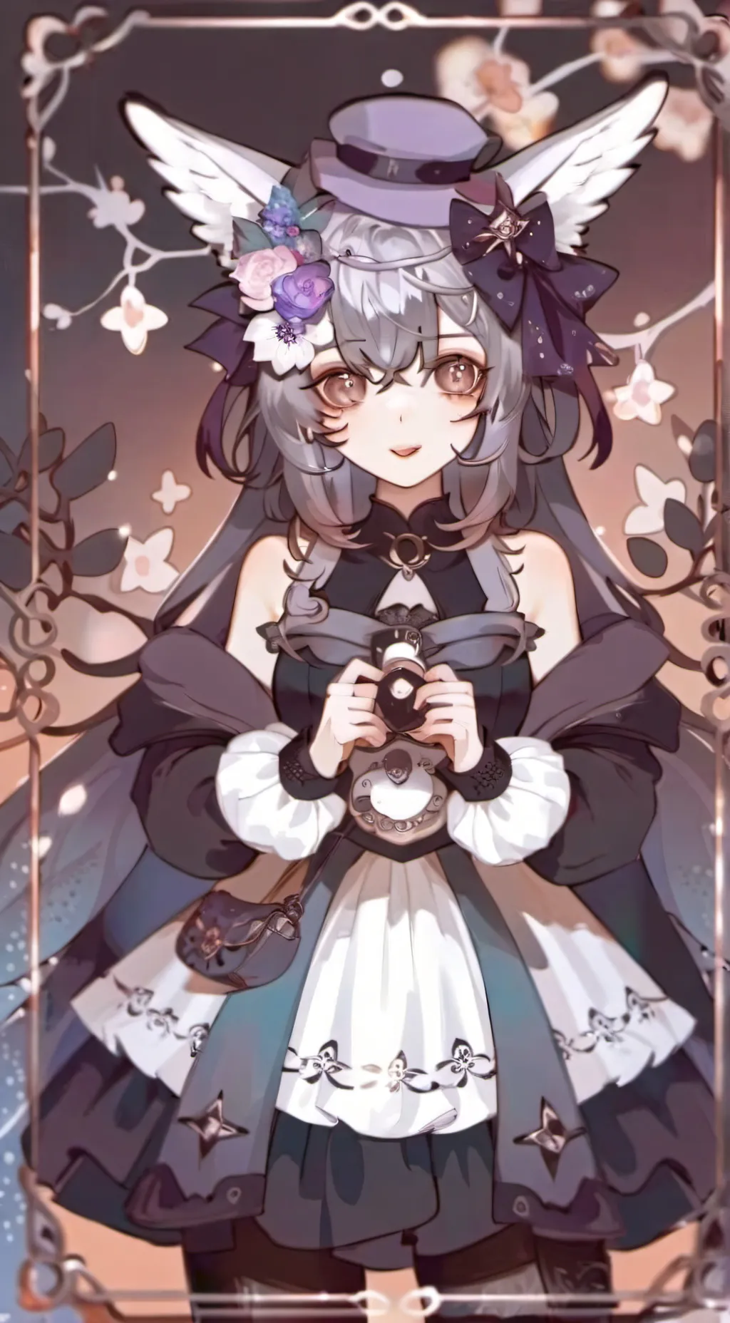 ai character: Yuki Michinomiya  background