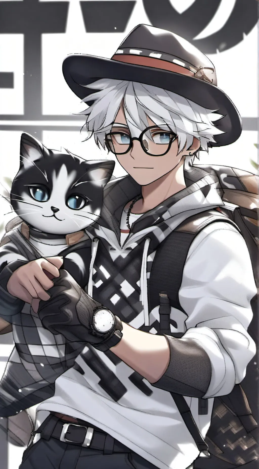 ai character: ☆jake hatoff☆ background