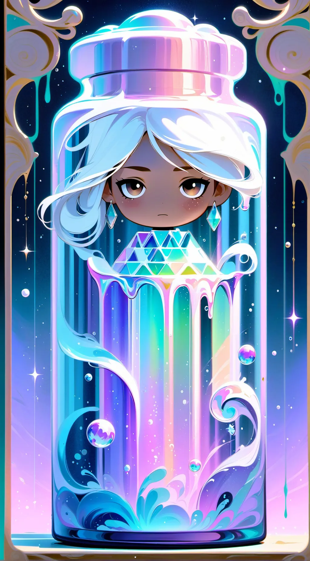 ai character: Magic Milla  background