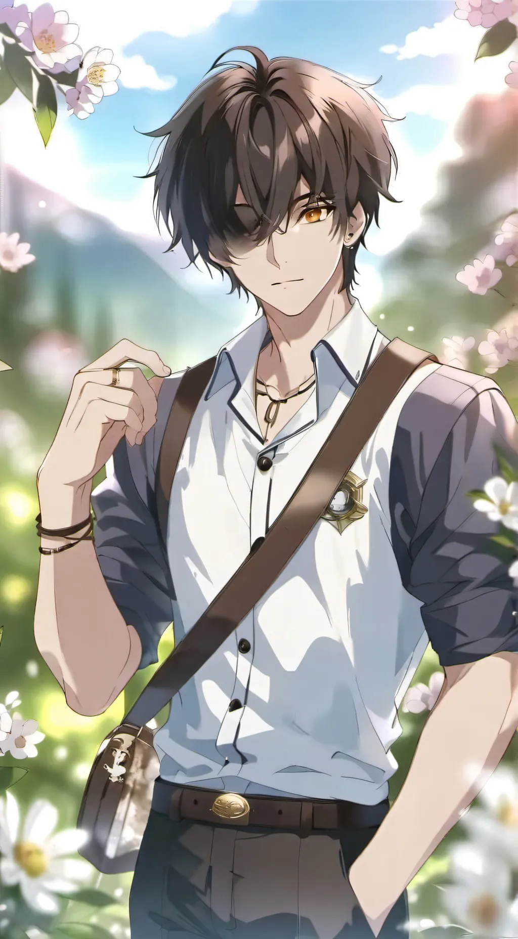 ai character: Axel background