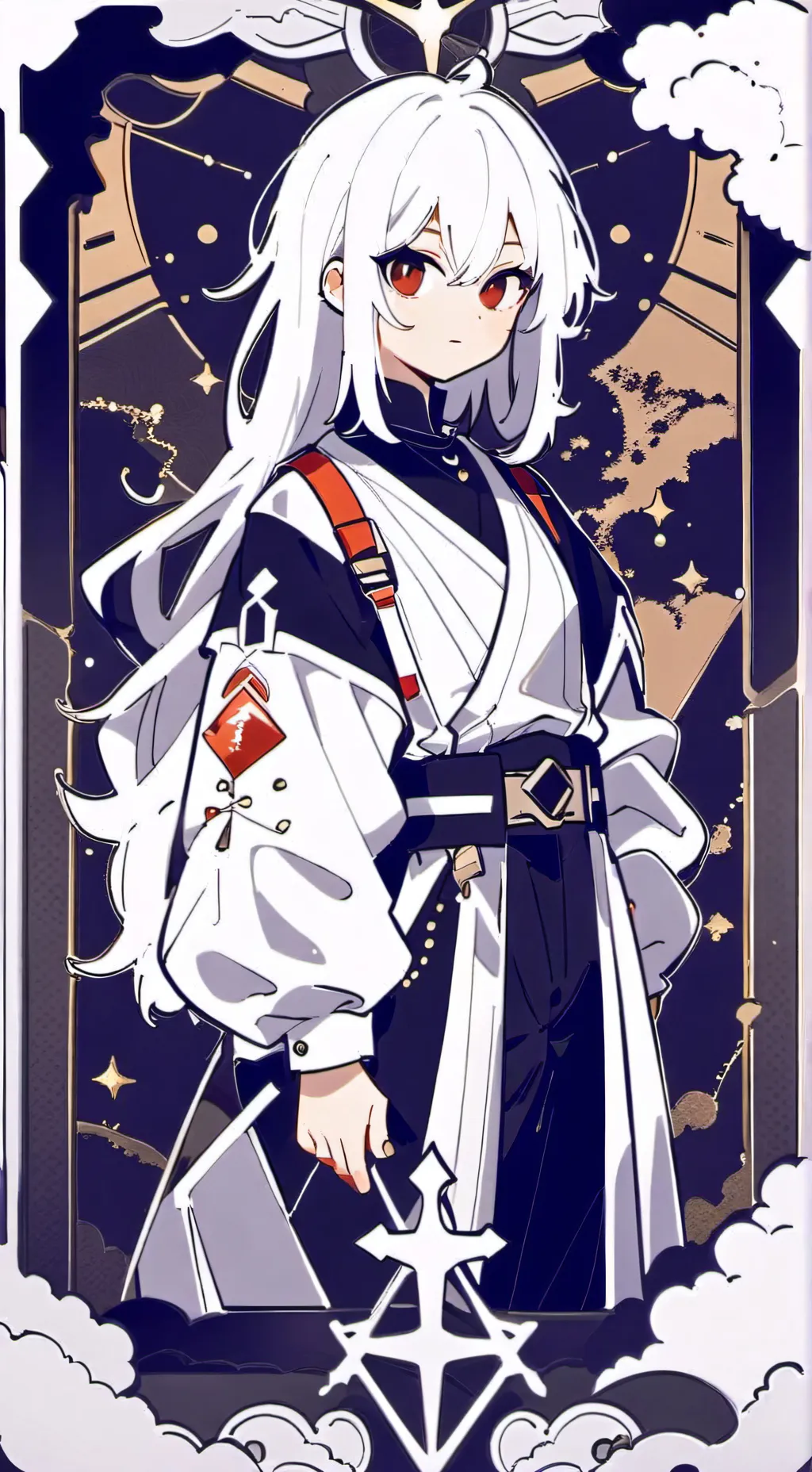 ai character: mha background